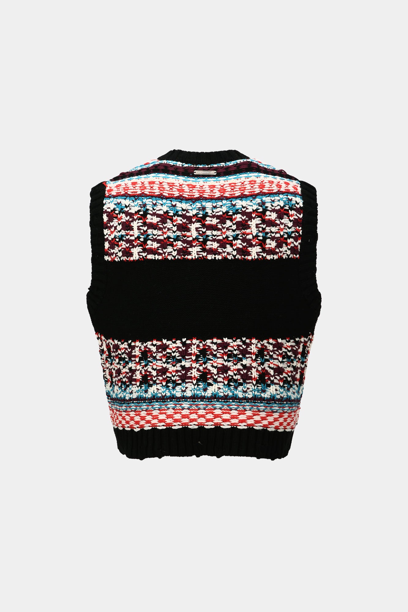 Andersson Bell - Unisex Nordic Crewneck Vest (Black) product image 13 | TRAB K-Fashion Australia