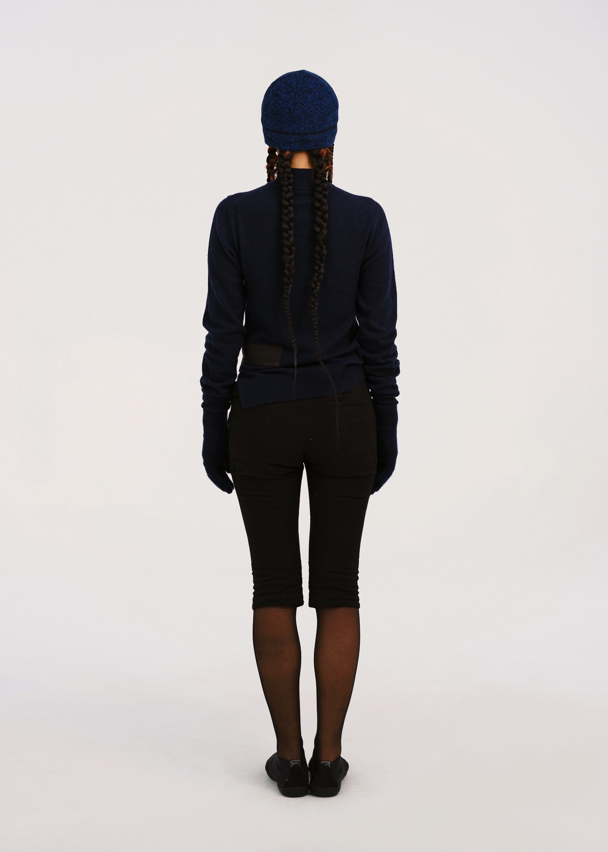 Hyein Seo - Military Sweater W/ Gloves (Deep Blue) product image 8 | TRAB K-Fashion Australia