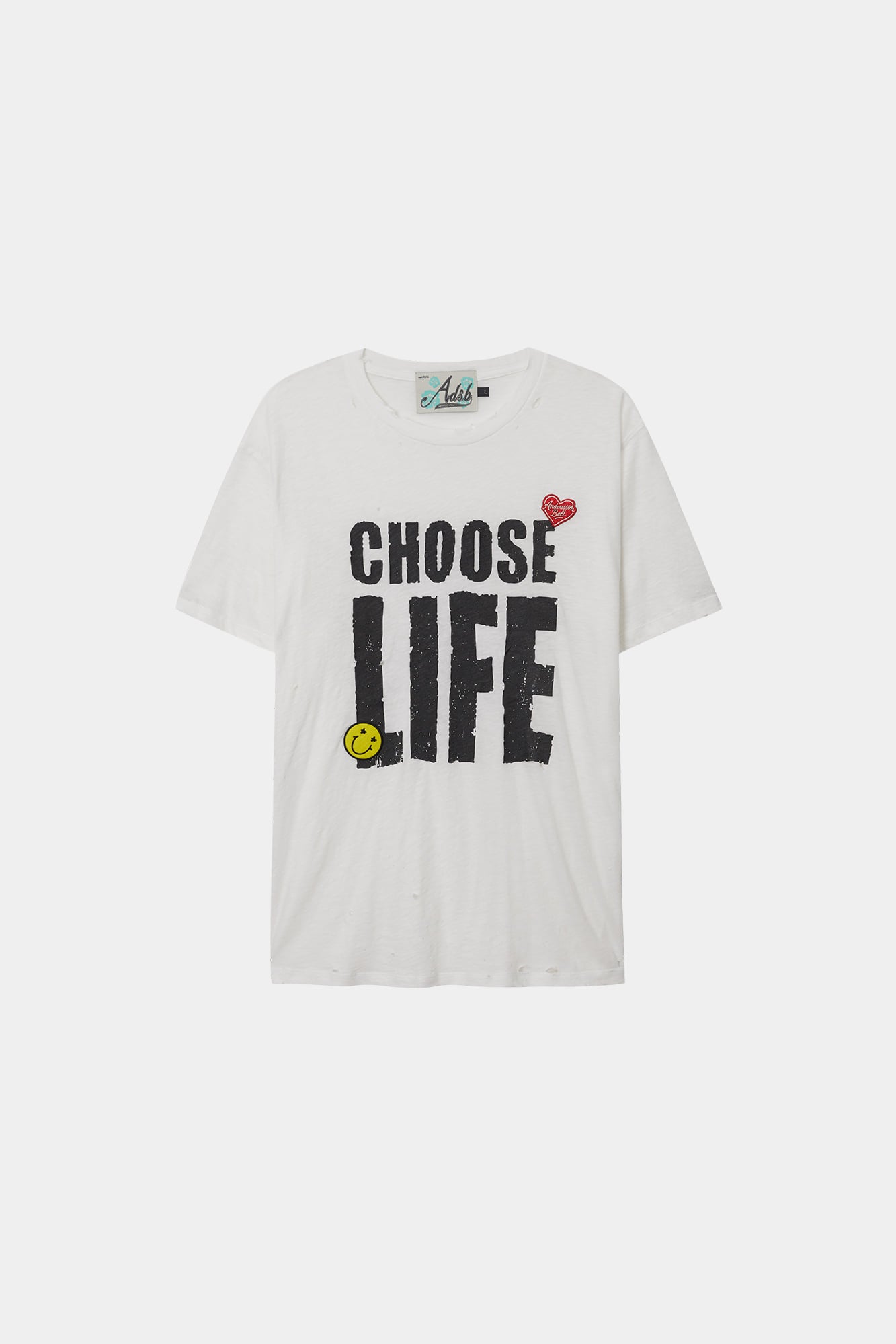 Andersson Bell - (essential) Unisex Choose Life T-Shirt (White) product image 10 | TRAB K-Fashion Australia