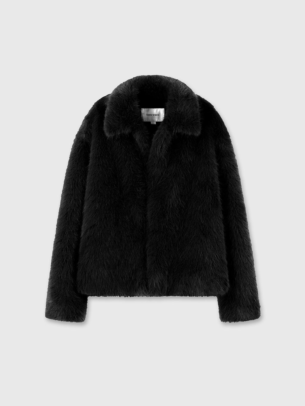 Tonywack - Faux Fur Relaxed Blouson (Black) product image 11 | TRAB K-Fashion Australia