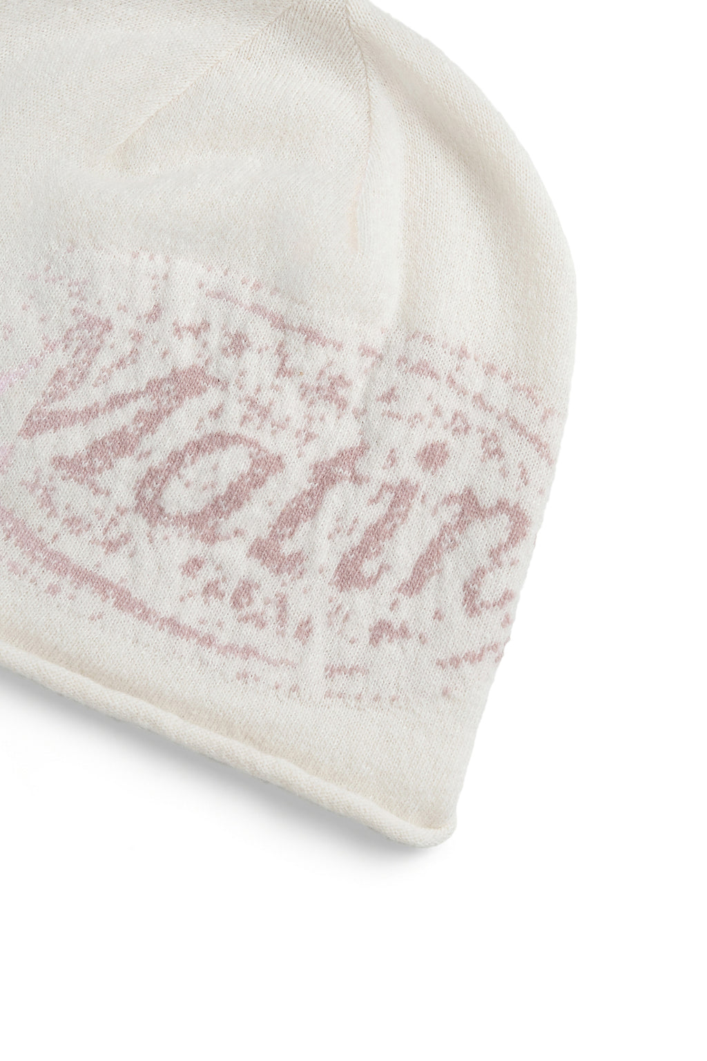 Matin Kim - Matin Stamp Beanie (Ivory) product image 4 | TRAB K-Fashion Australia