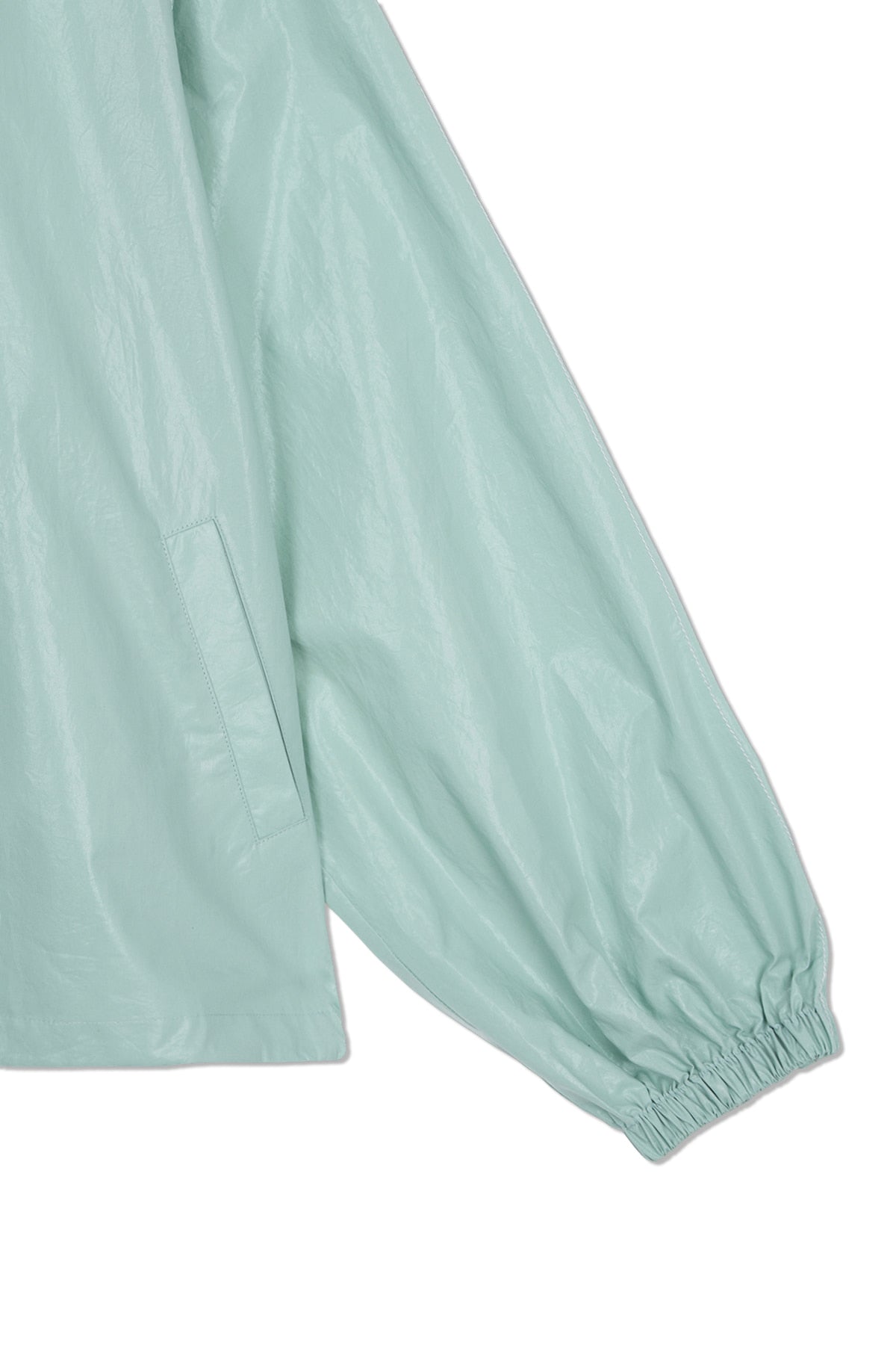 Matin Kim - Matin Kim Logo Coating Jumper (Mint) product image 4 | TRAB K-Fashion Australia
