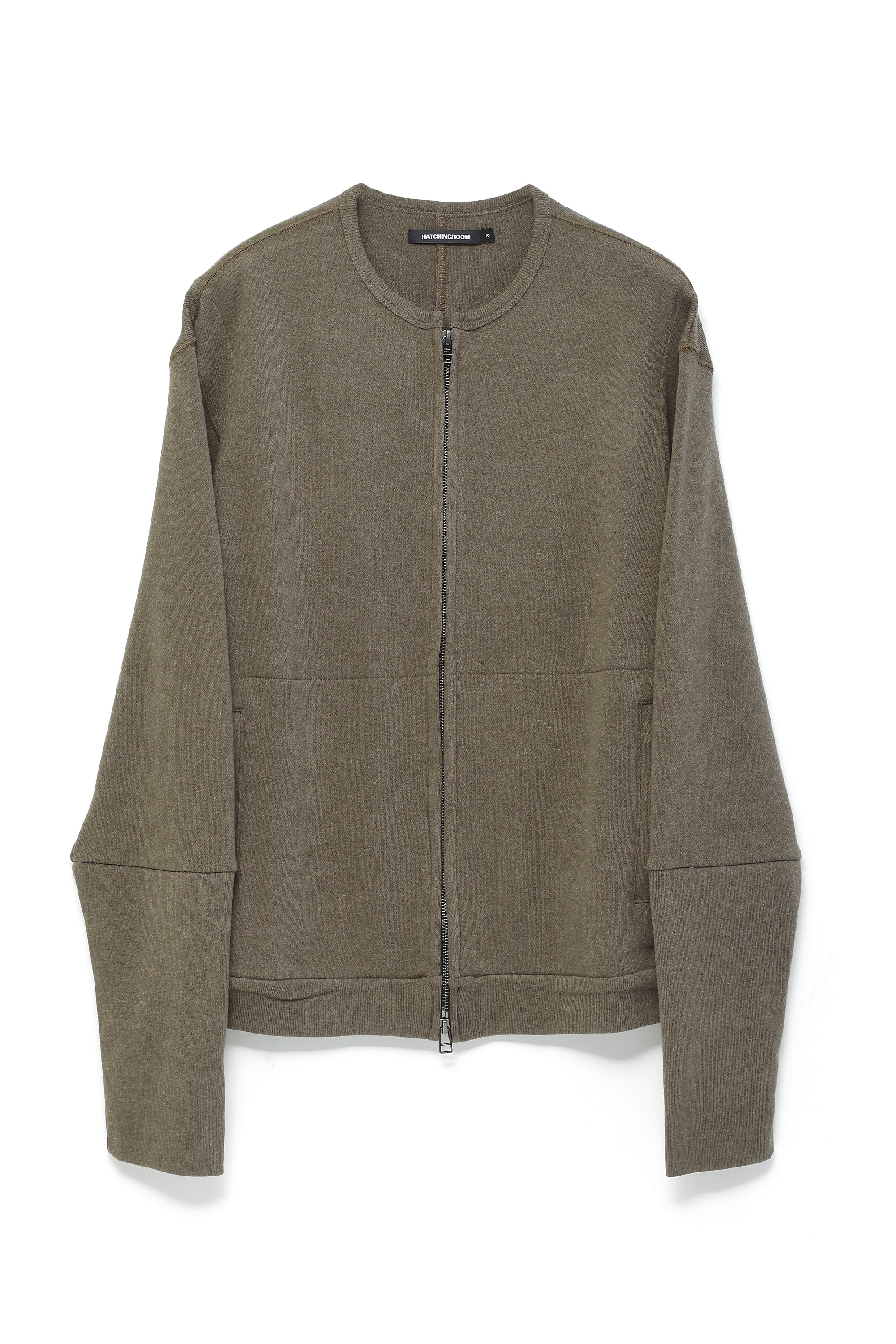 Hatchingroom - Layer Cardigan V2 (Olive) product image 1 | TRAB K-Fashion Australia