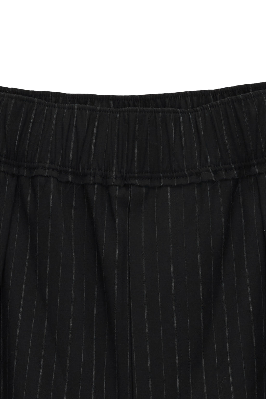 Matin Kim - Stripe Banding Trouser (Black) product image 3 | TRAB K-Fashion Australia