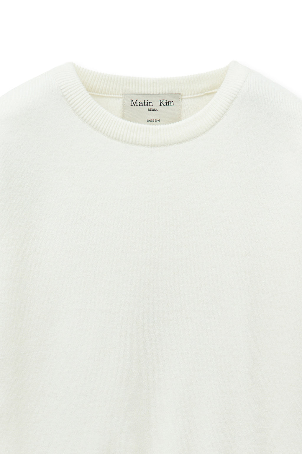 Matin Kim - Detachable Skirt Knit Pullover (Ivory) product image 4 | TRAB K-Fashion Australia