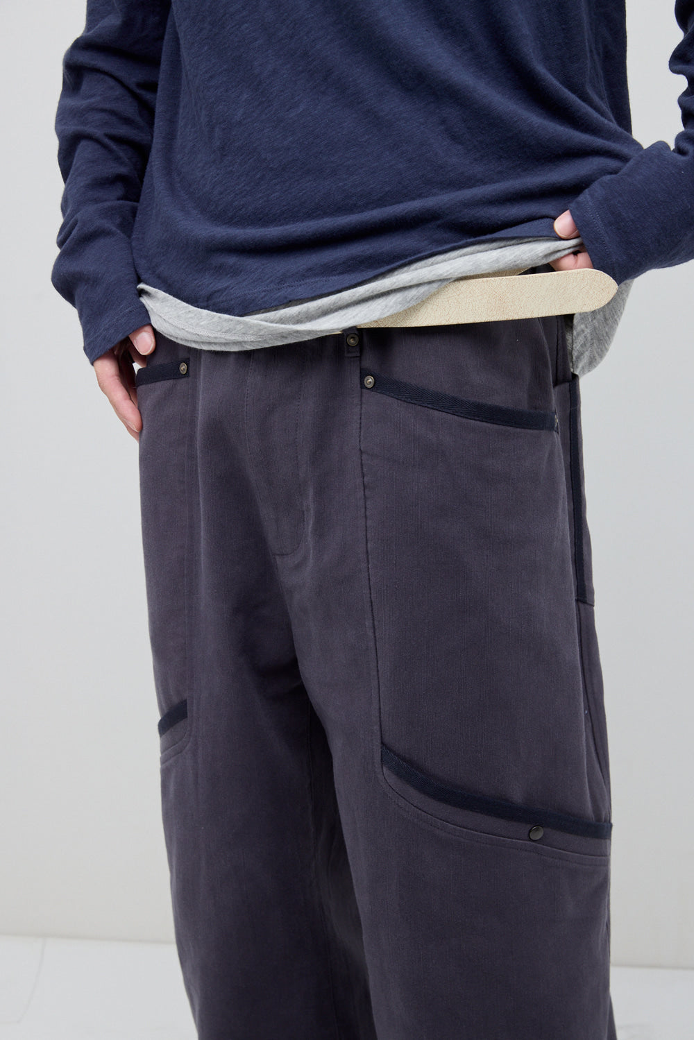 Hatchingroom - Sequence Pants (Blue Charcoal) product image 9 | TRAB K-Fashion Australia