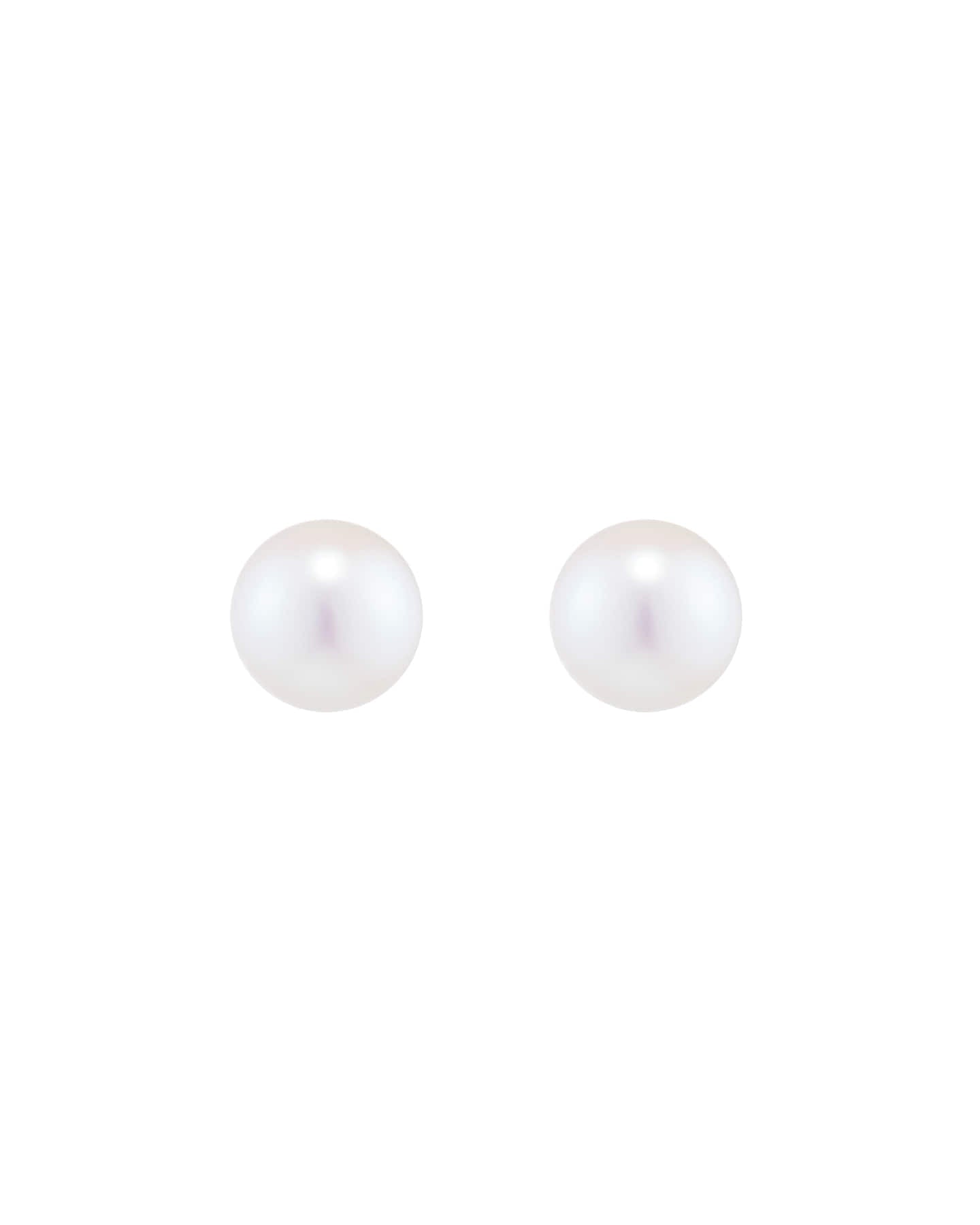 Numbering - Pearl Stud Earrings / 12mm #9120 product image 1 | TRAB K-Fashion Australia