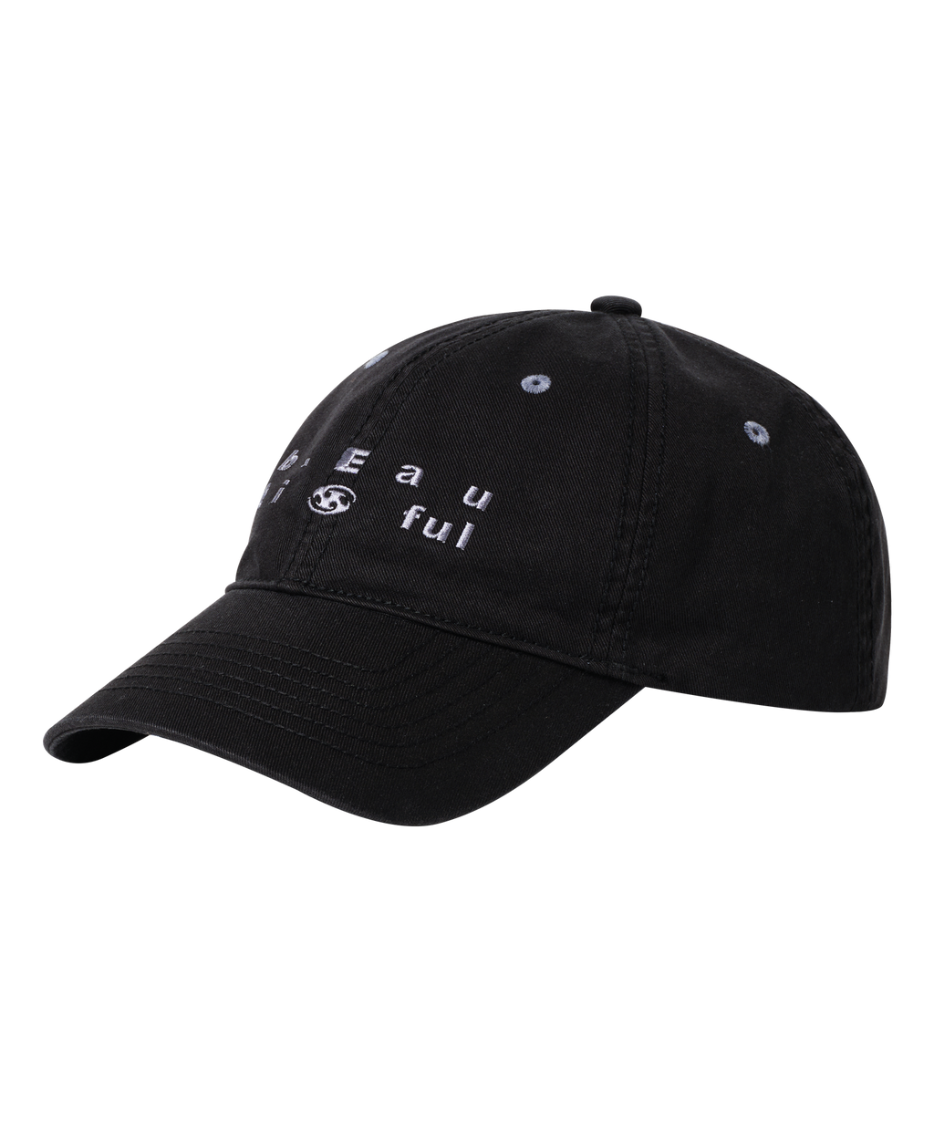 San San Gear - San San X B.E Washed Ball Cap (Black) product image 3 | TRAB K-Fashion Australia