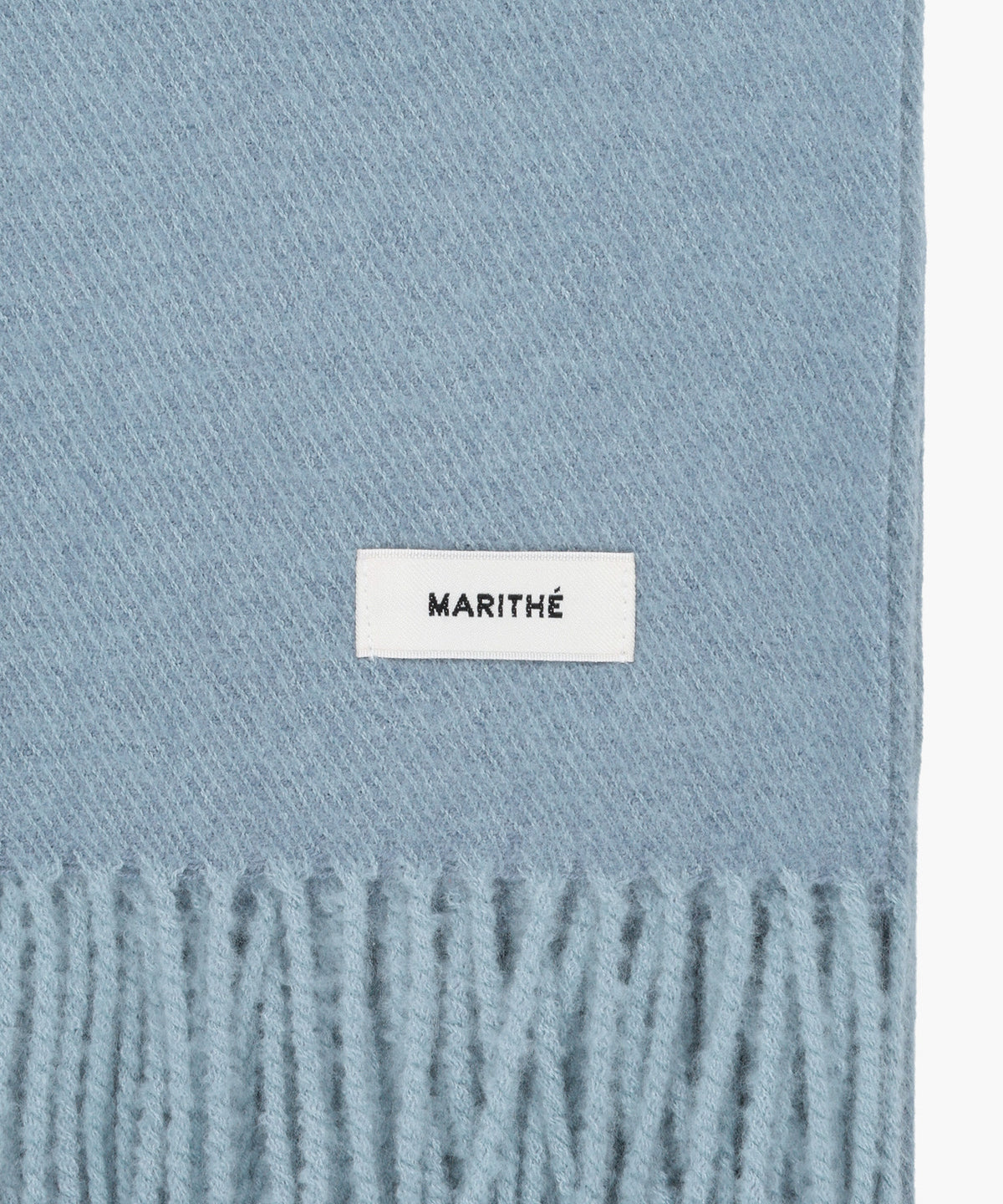 Marithe & Francois Girbaud - Regular Logo Muffler & Glove Set (Light Blue) product image 3 | TRAB K-Fashion Australia