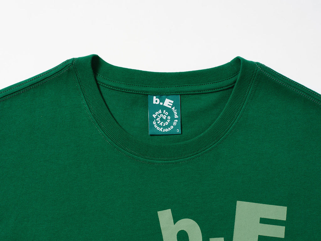 San San Gear - San San X B.E Swirl T-Shirt (Green) product image 4 | TRAB K-Fashion Australia