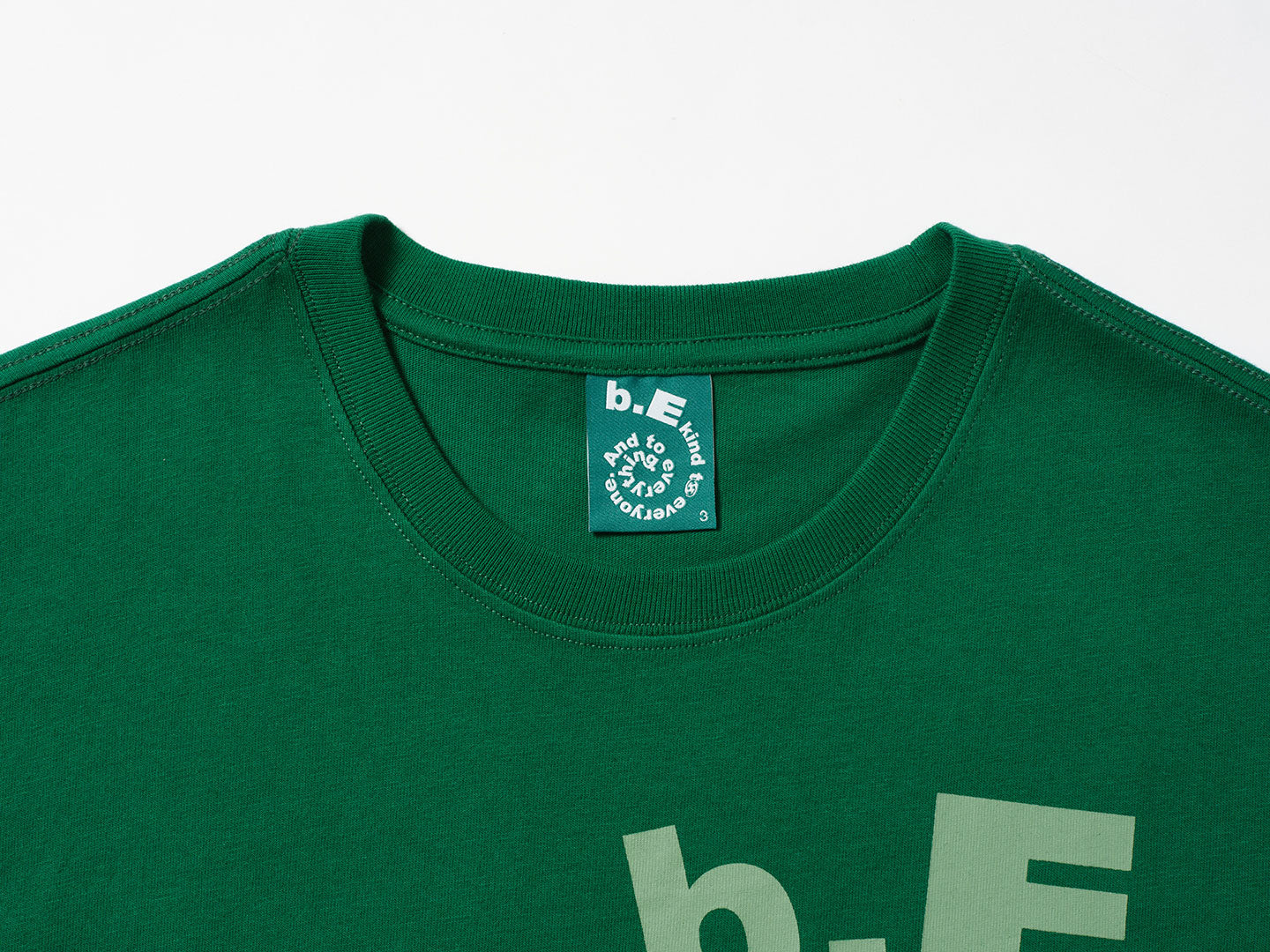 San San Gear - San San X B.E Swirl T-Shirt (Green) product image 4 | TRAB K-Fashion Australia