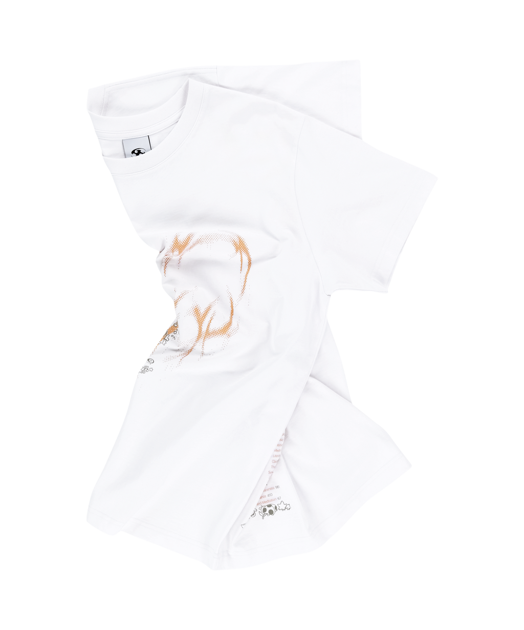 San San Gear - Pulse Of Rebirth T-Shirt (White) product image 4 | TRAB K-Fashion Australia