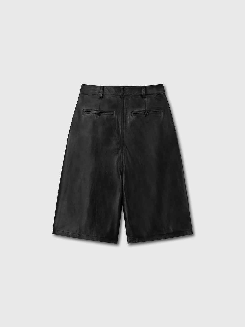 Tonywack - Leather Bermuda Shorts (Black) product image 8 | TRAB K-Fashion Australia