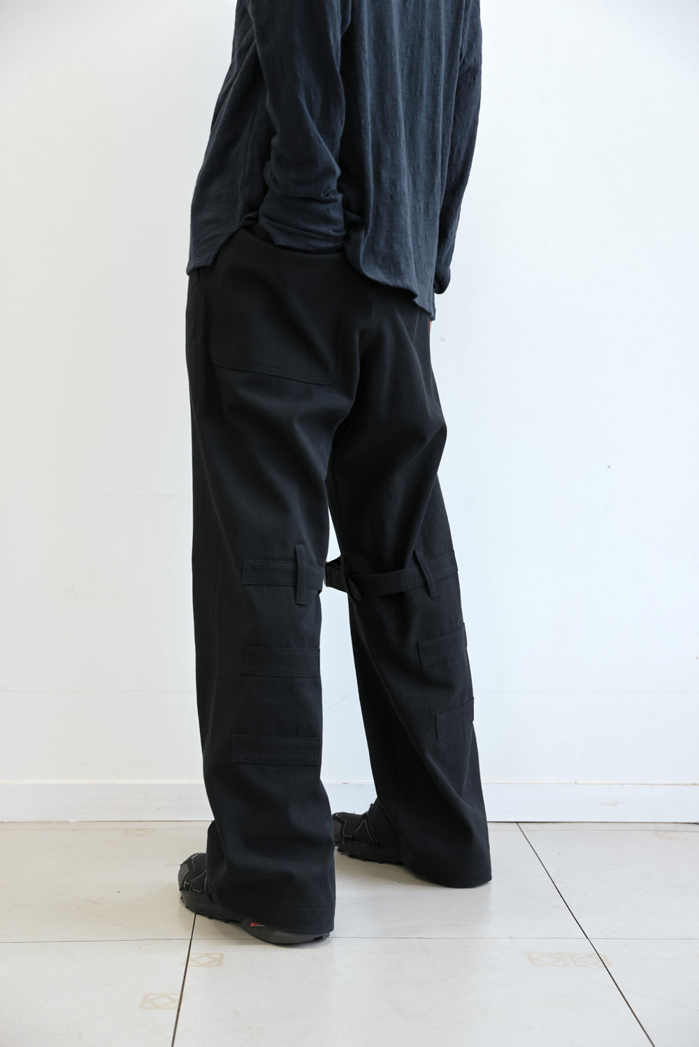 Hatchingroom - Bondage Pants (Black) product image 15 | TRAB K-Fashion Australia