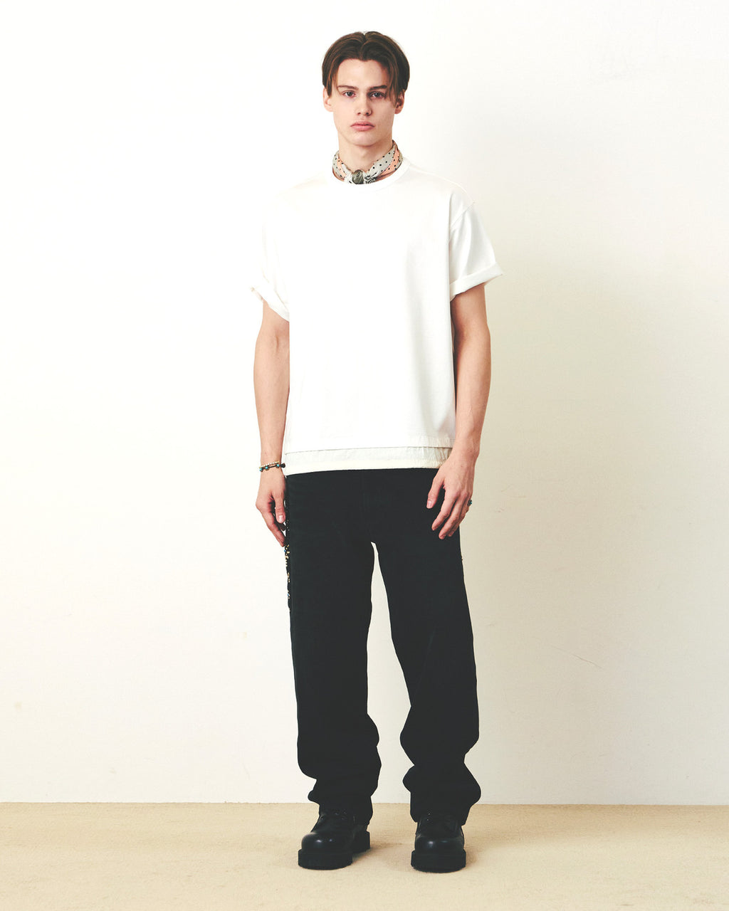 Eastlogue - Fishtail T-shirts (White) product image 2 | TRAB K-Fashion Australia