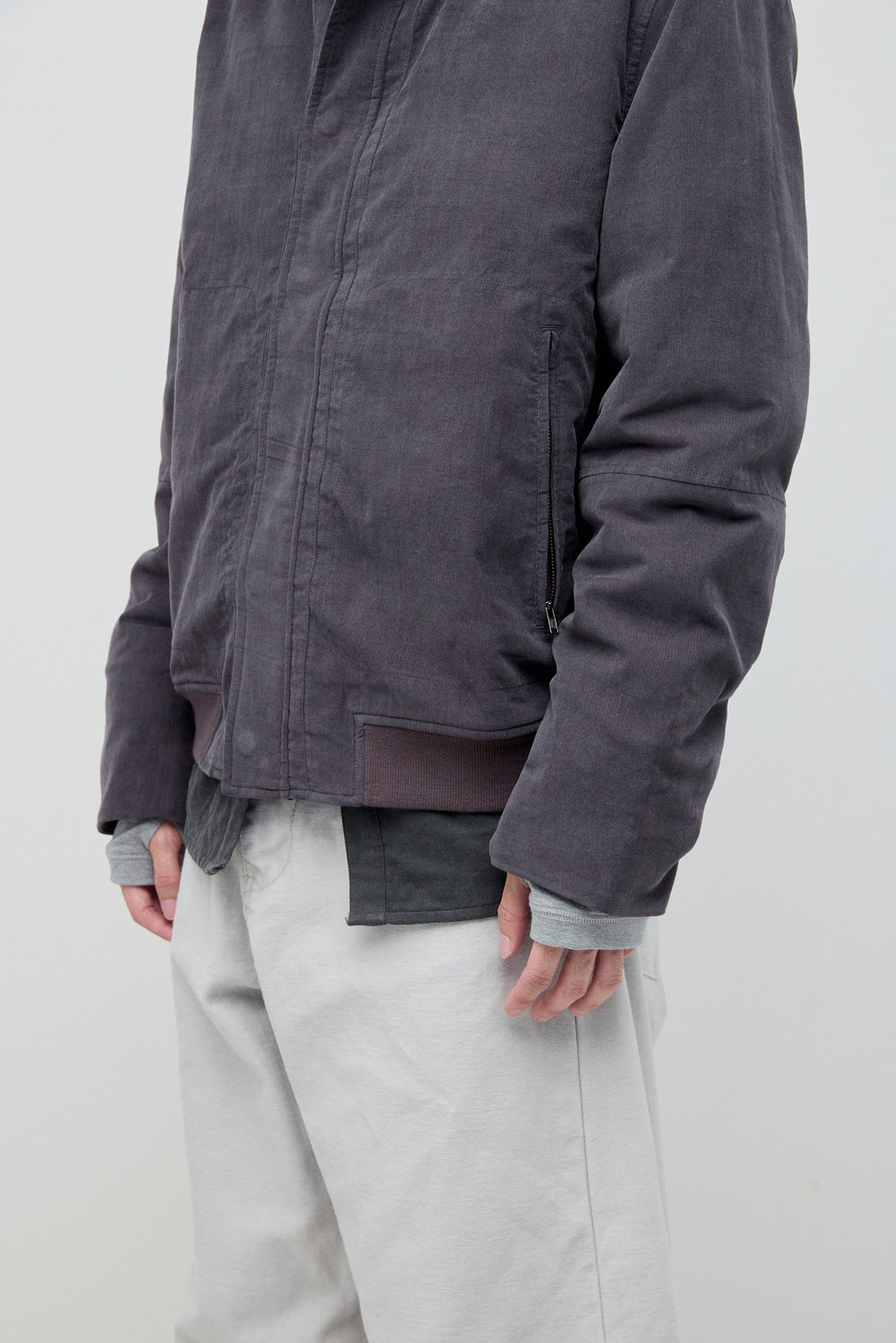 Hatchingroom - Tanker Jacket Corduroy (Purple Grey) product image 10 | TRAB K-Fashion Australia