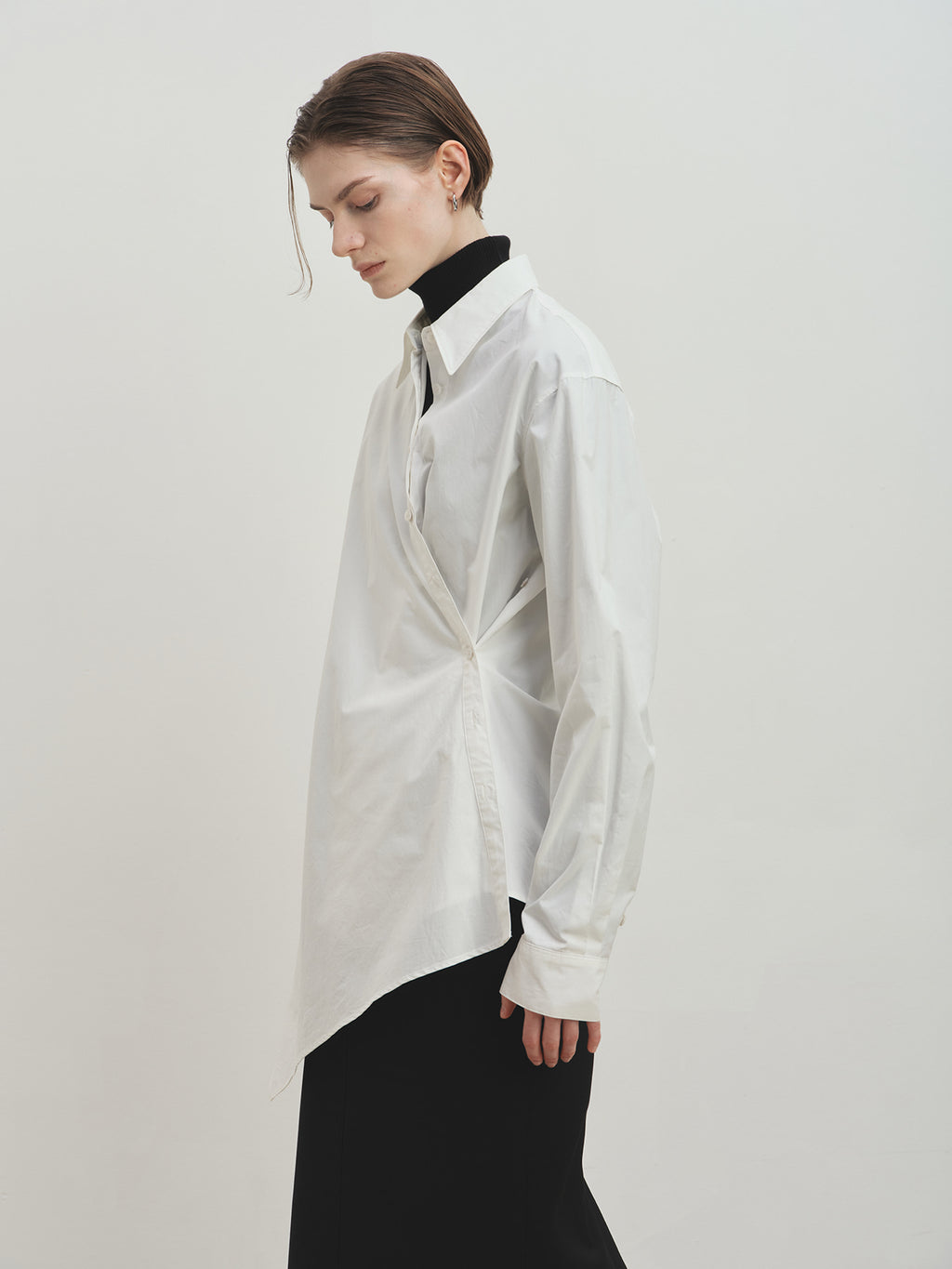 Tonywack - Cotton Twisted Shirt (Ecru) product image 6 | TRAB K-Fashion Australia