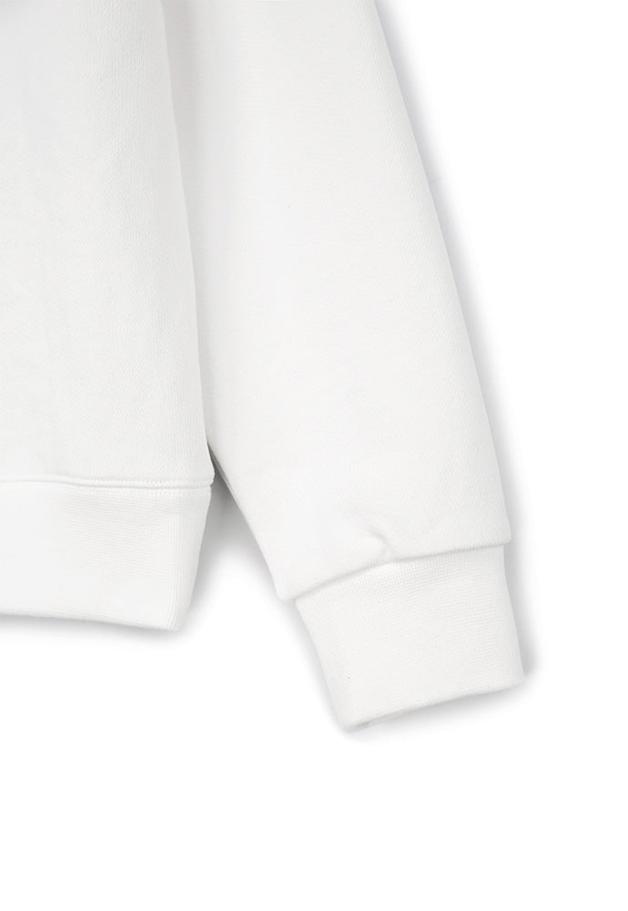 Tonywack - Paint Splatter Embroidery Sweatshirt (Cream (Grey+Black)) product image 6 | TRAB K-Fashion Australia