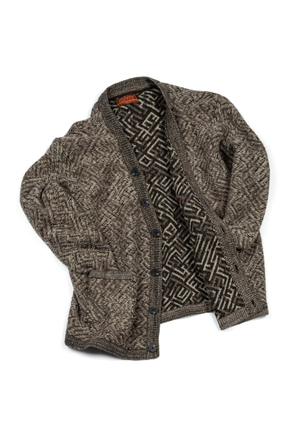 Ioedle - Miro Knit Cardigan (Brown) product image 1 | TRAB K-Fashion Australia