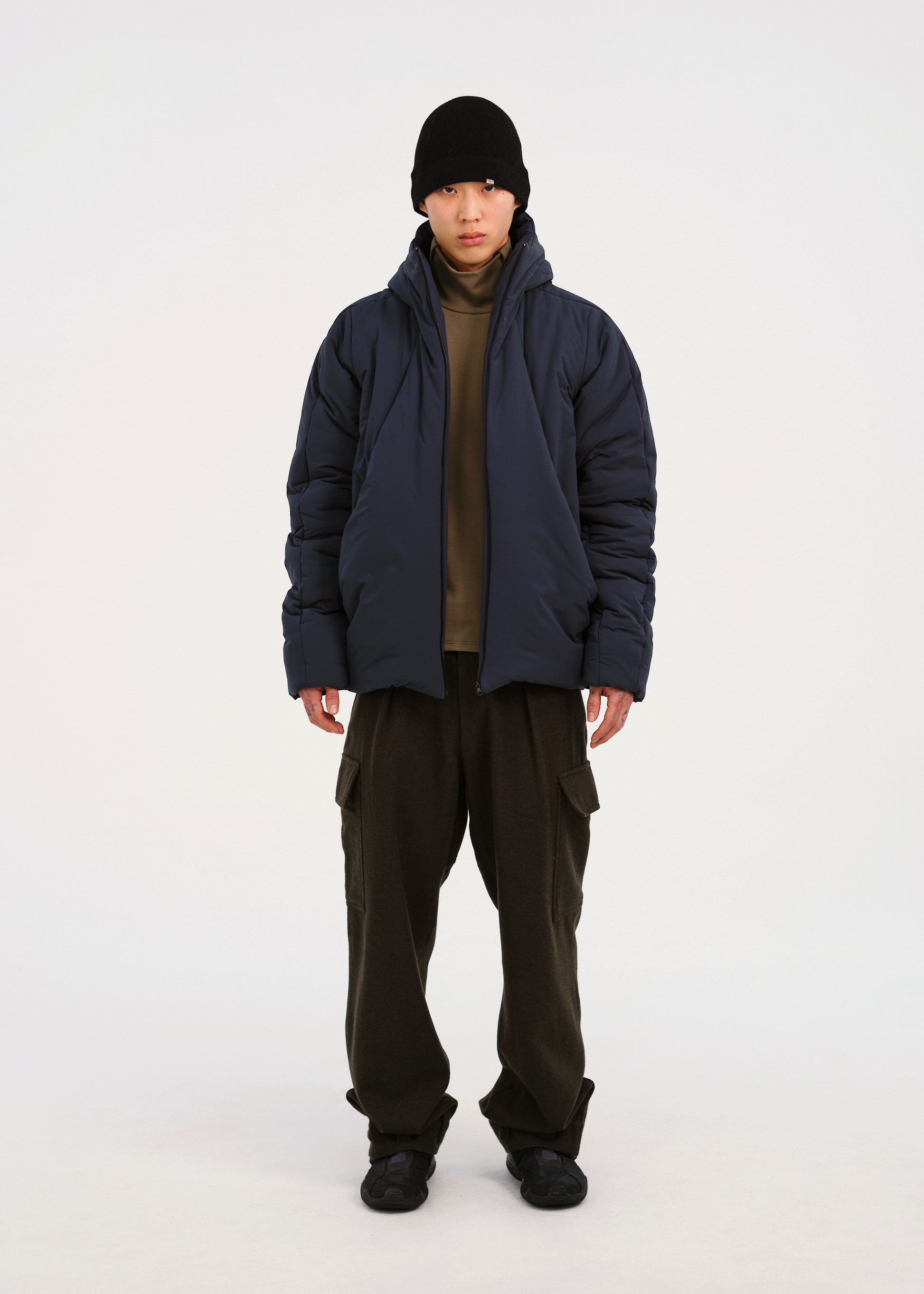 Hyein Seo - Mock Neck Top (Khaki) product image 1 | TRAB K-Fashion Australia