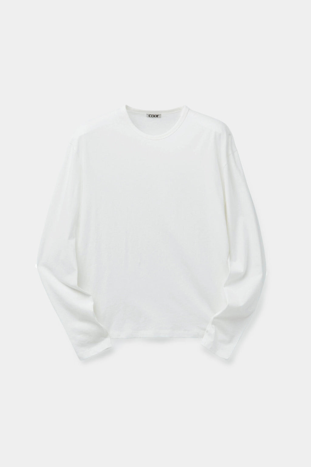 Coor - Lightweight Fingerhole Long Sleeve (White) product image 1 | TRAB K-Fashion Australia