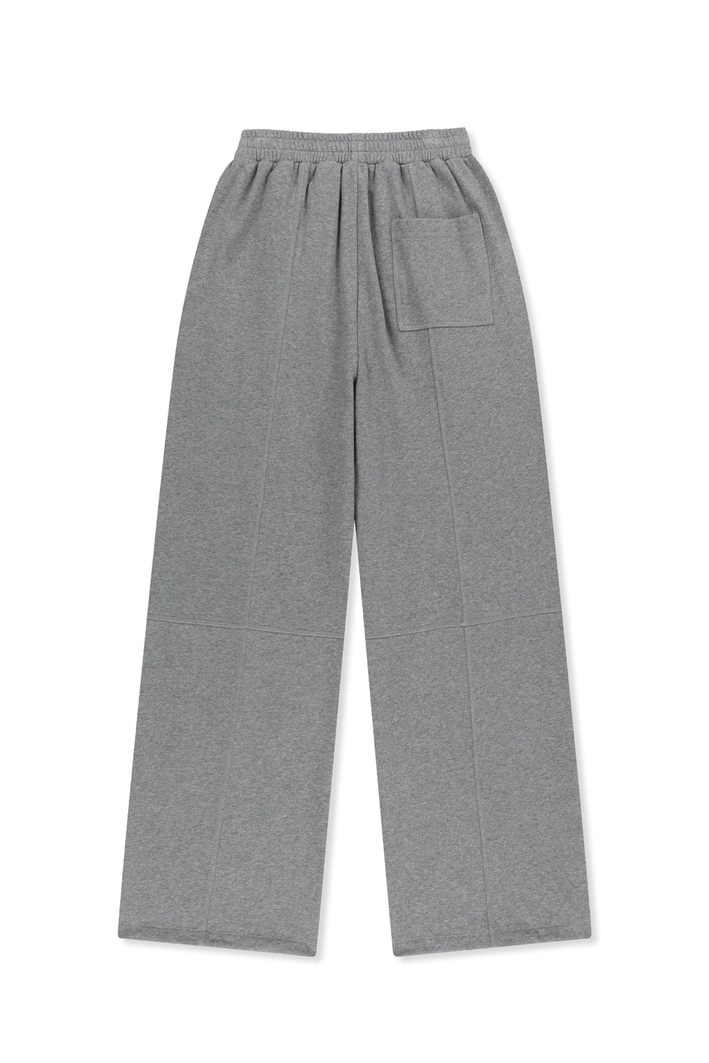 Matin Kim - Colorblock Cut Seam Sweatpants (Grey) product image 3 | TRAB K-Fashion Australia