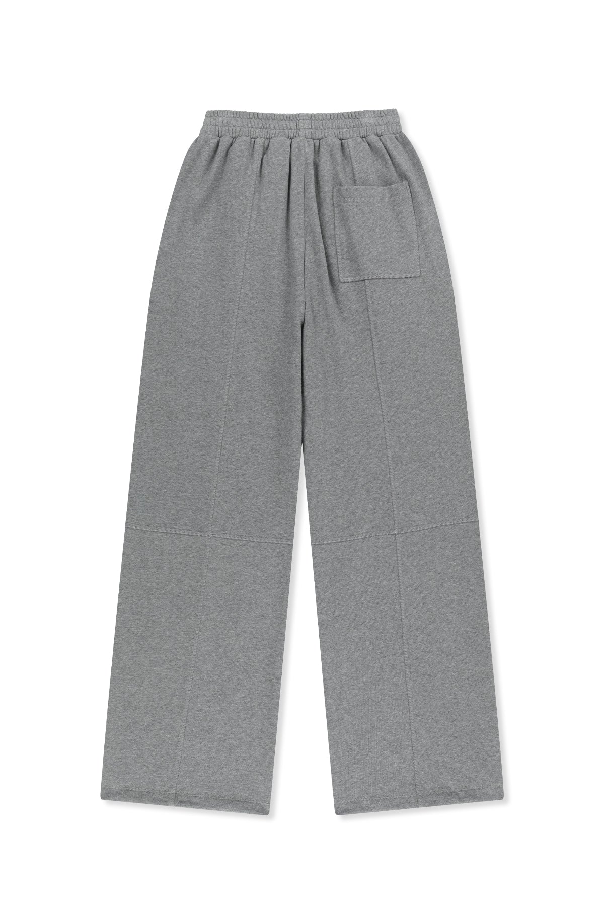 Matin Kim - Colorblock Cut Seam Sweatpants (Grey) product image 3 | TRAB K-Fashion Australia