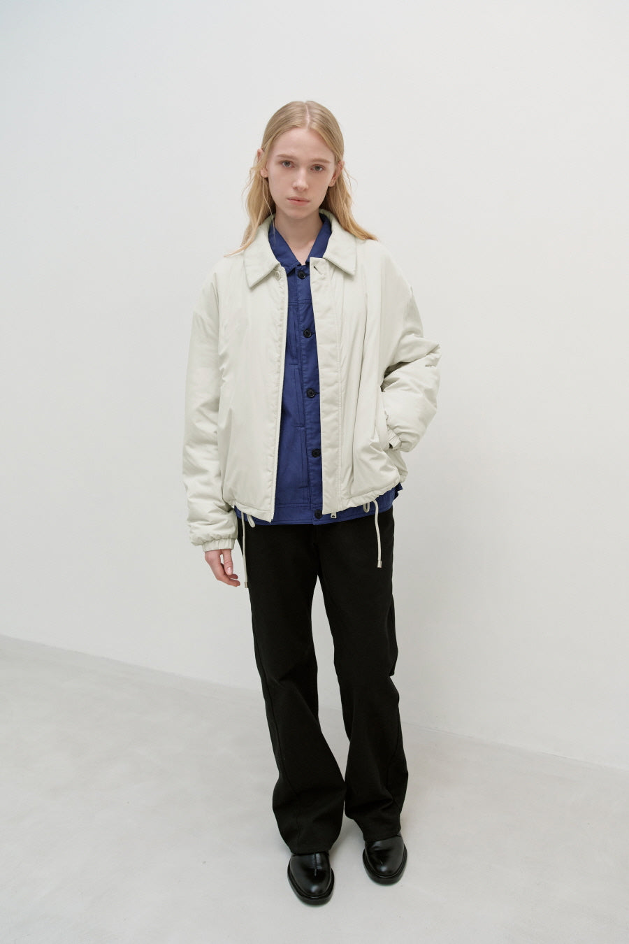 Insilence - Soft Padded Jumper (Ash Grey) product image 1 | TRAB K-Fashion Australia