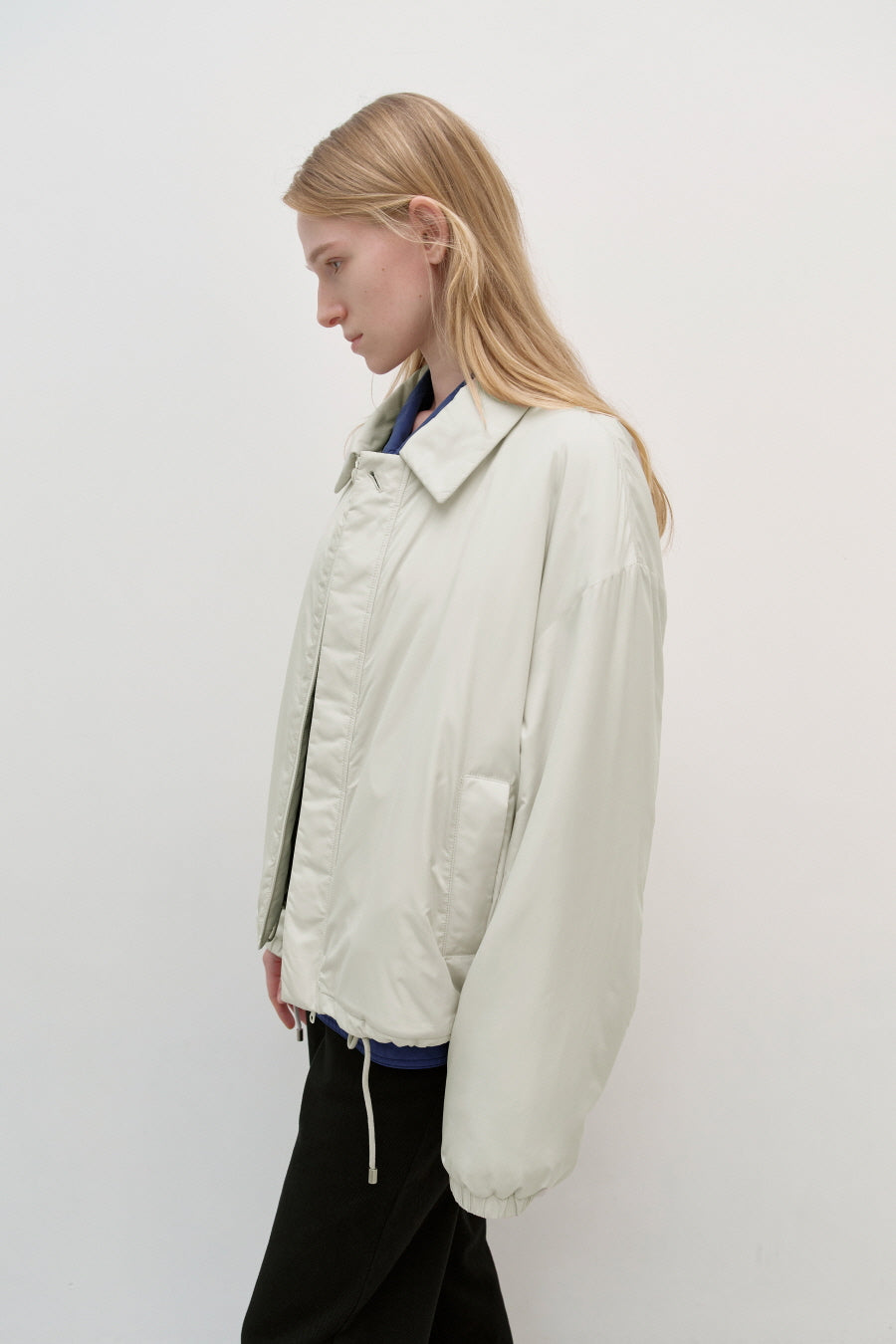Insilence - Soft Padded Jumper (Ash Grey) product image 6 | TRAB K-Fashion Australia