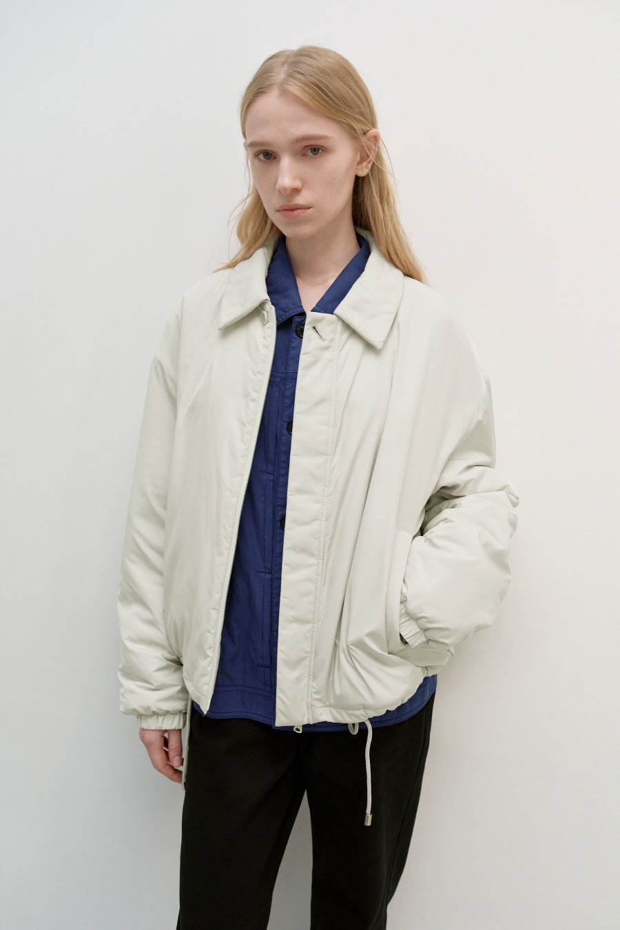 Insilence - Soft Padded Jumper (Ash Grey) product image 4 | TRAB K-Fashion Australia