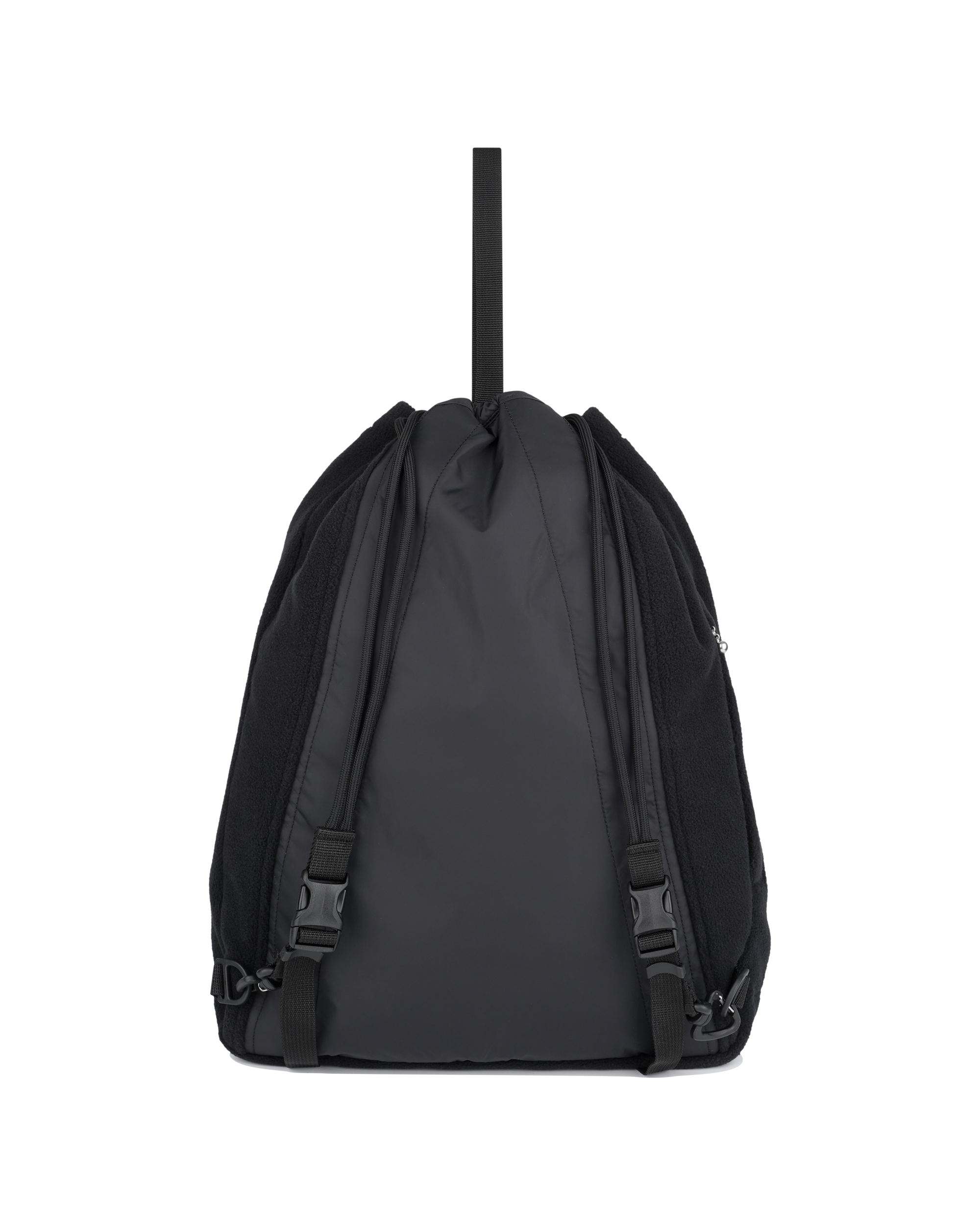 yeseyesee - Fleece Drawstring Sack (Black) product image 3 | TRAB K-Fashion Australia