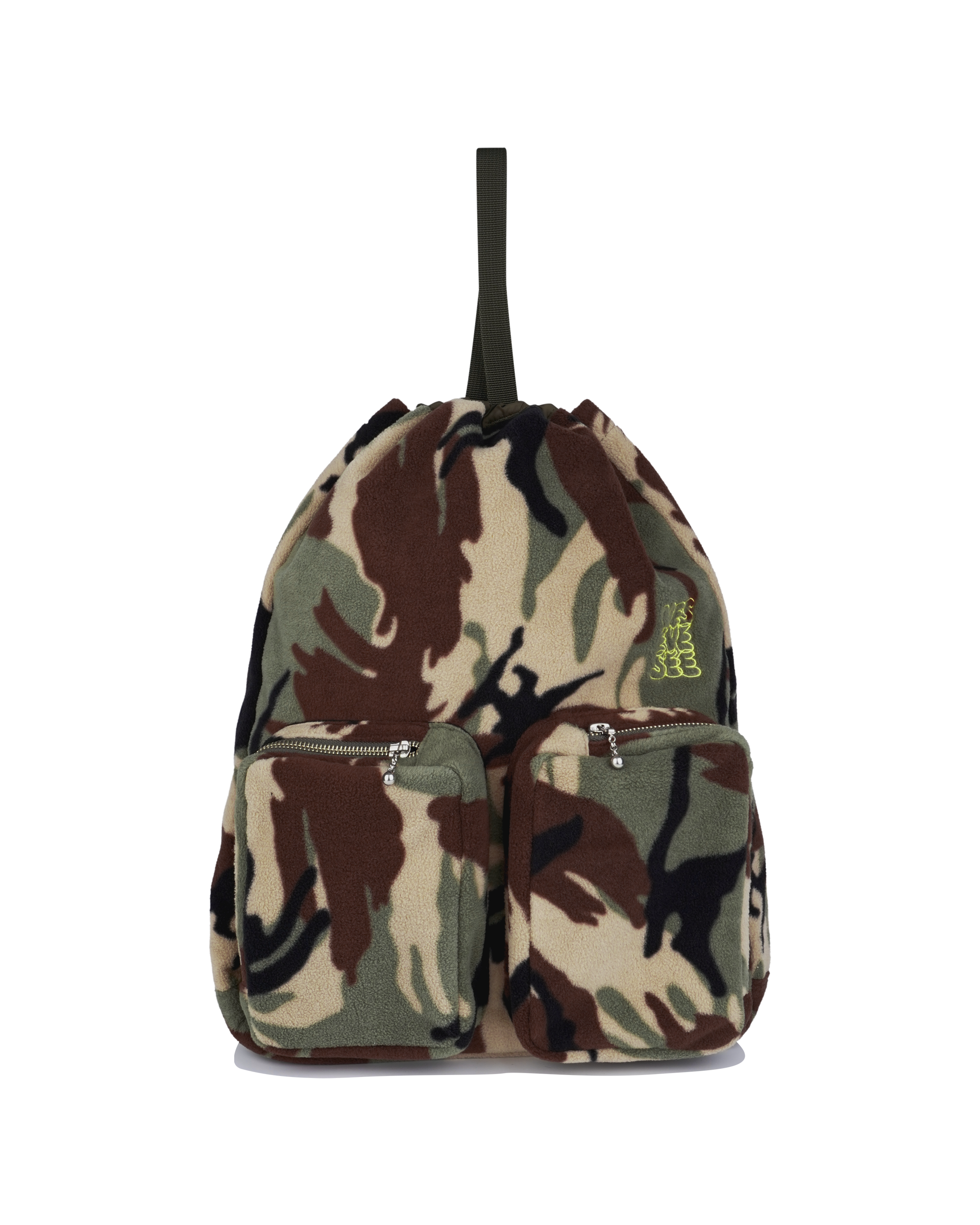 yeseyesee - Fleece Drawstring Sack (Camo) product image 1 | TRAB K-Fashion Australia