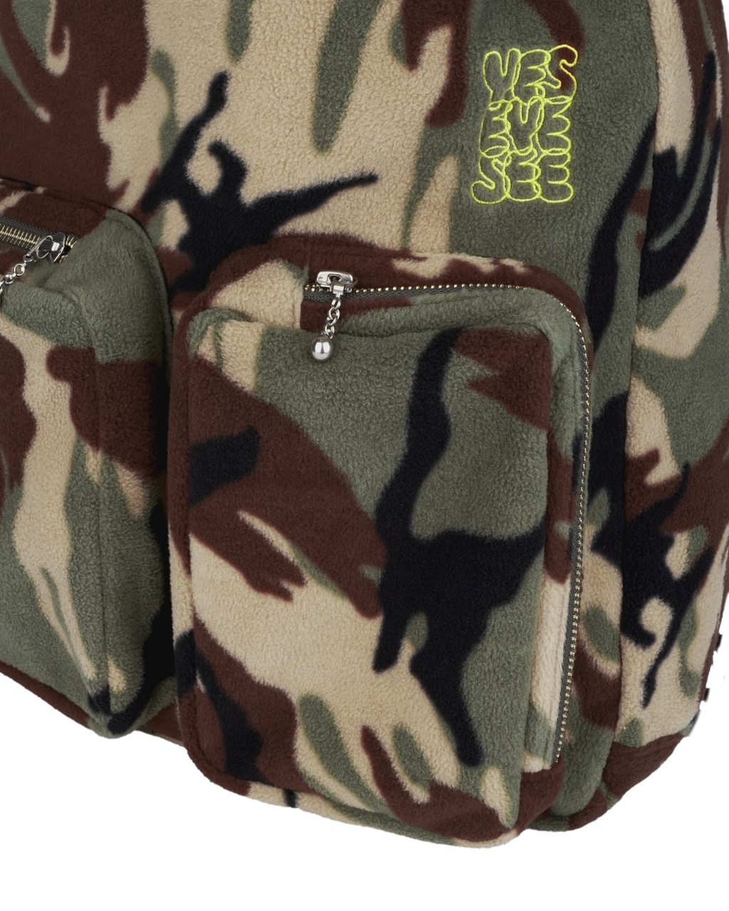 yeseyesee - Fleece Drawstring Sack (Camo) product image 5 | TRAB K-Fashion Australia