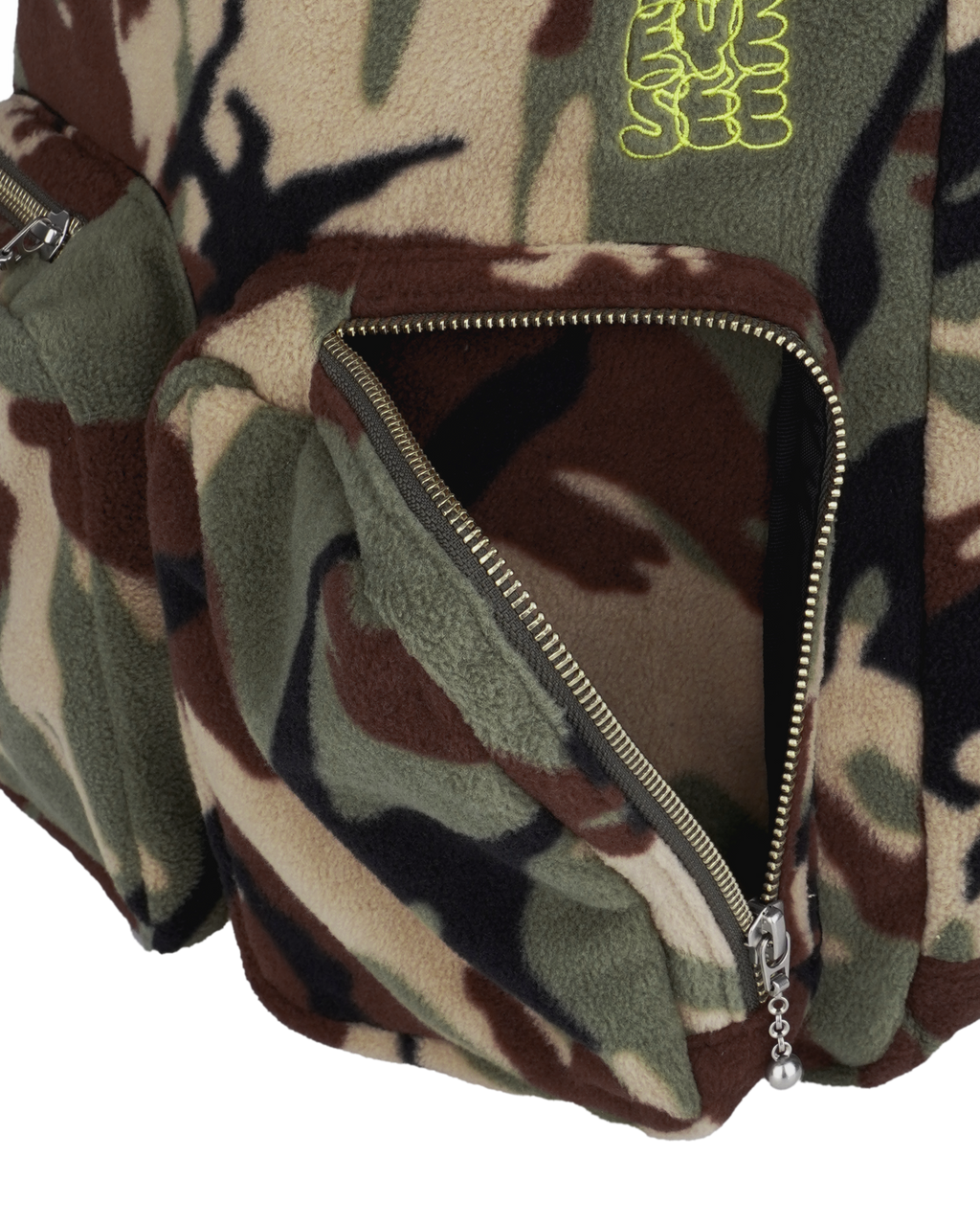 yeseyesee - Fleece Drawstring Sack (Camo) product image 6 | TRAB K-Fashion Australia