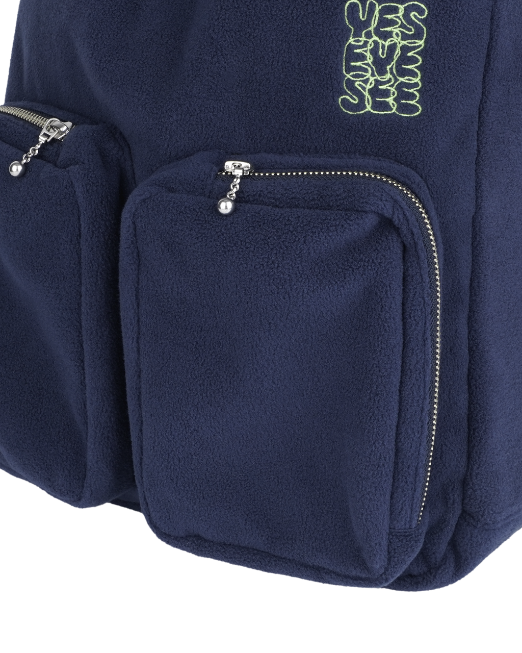 yeseyesee - Fleece Drawstring Sack (Navy) product image 5 | TRAB K-Fashion Australia