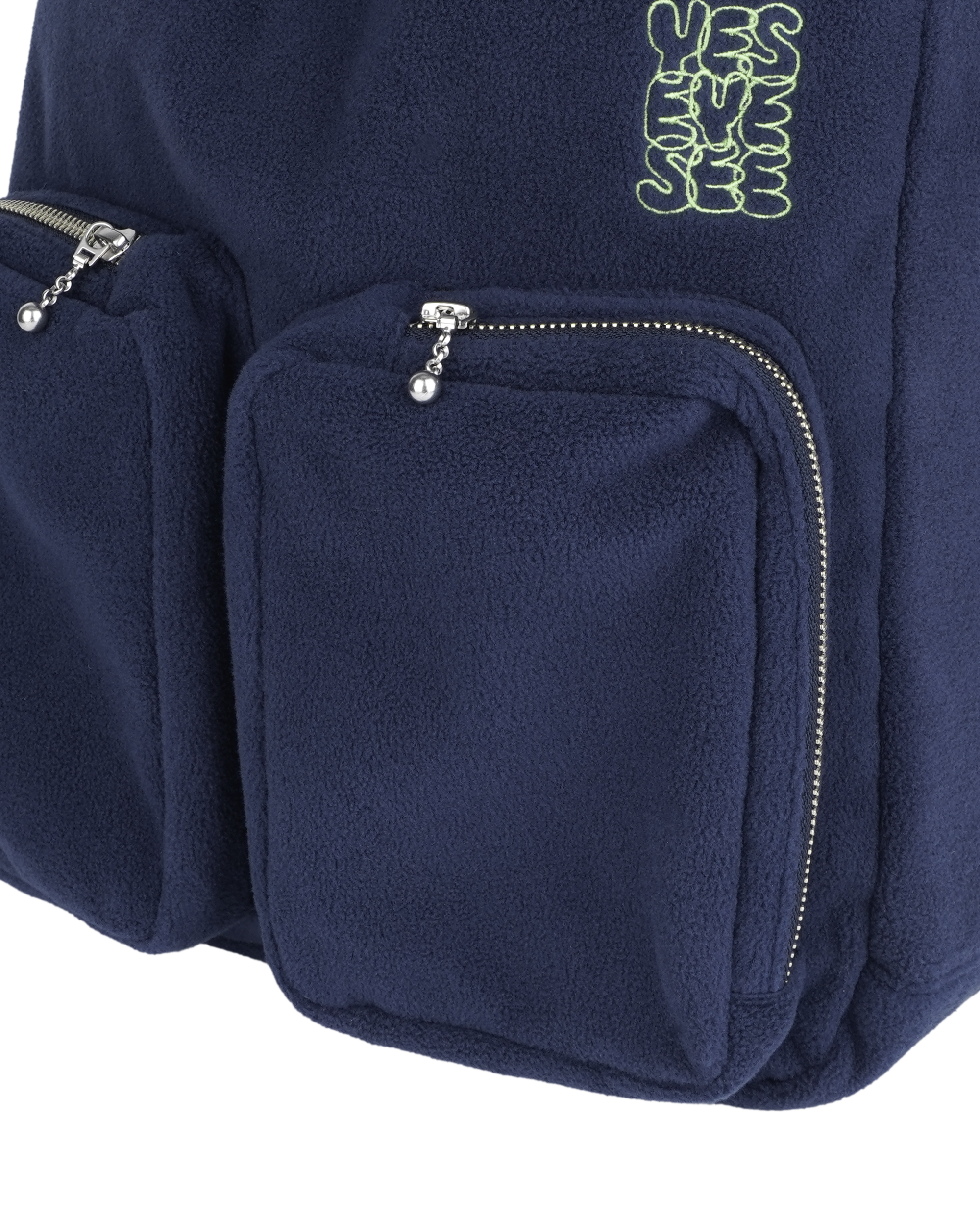 yeseyesee - Fleece Drawstring Sack (Navy) product image 5 | TRAB K-Fashion Australia
