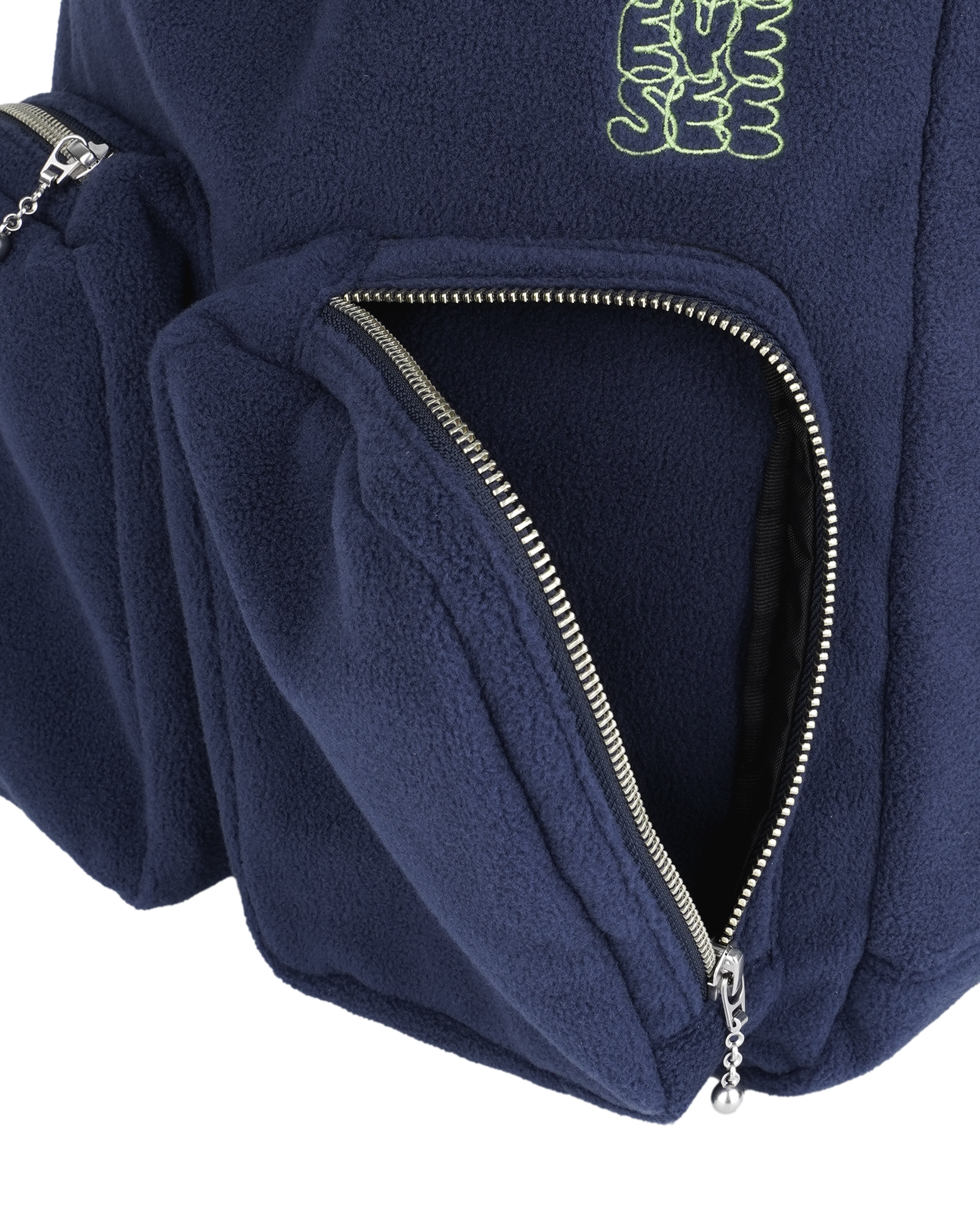 yeseyesee - Fleece Drawstring Sack (Navy) product image 6 | TRAB K-Fashion Australia