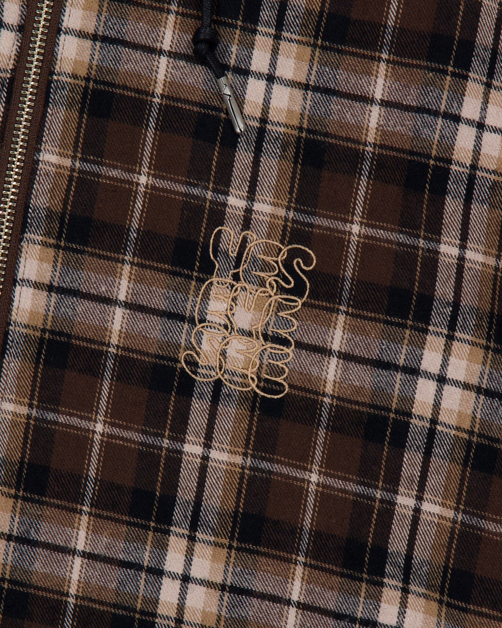 yeseyesee - Plaid Wing Jacket (Brown) product image 3 | TRAB K-Fashion Australia