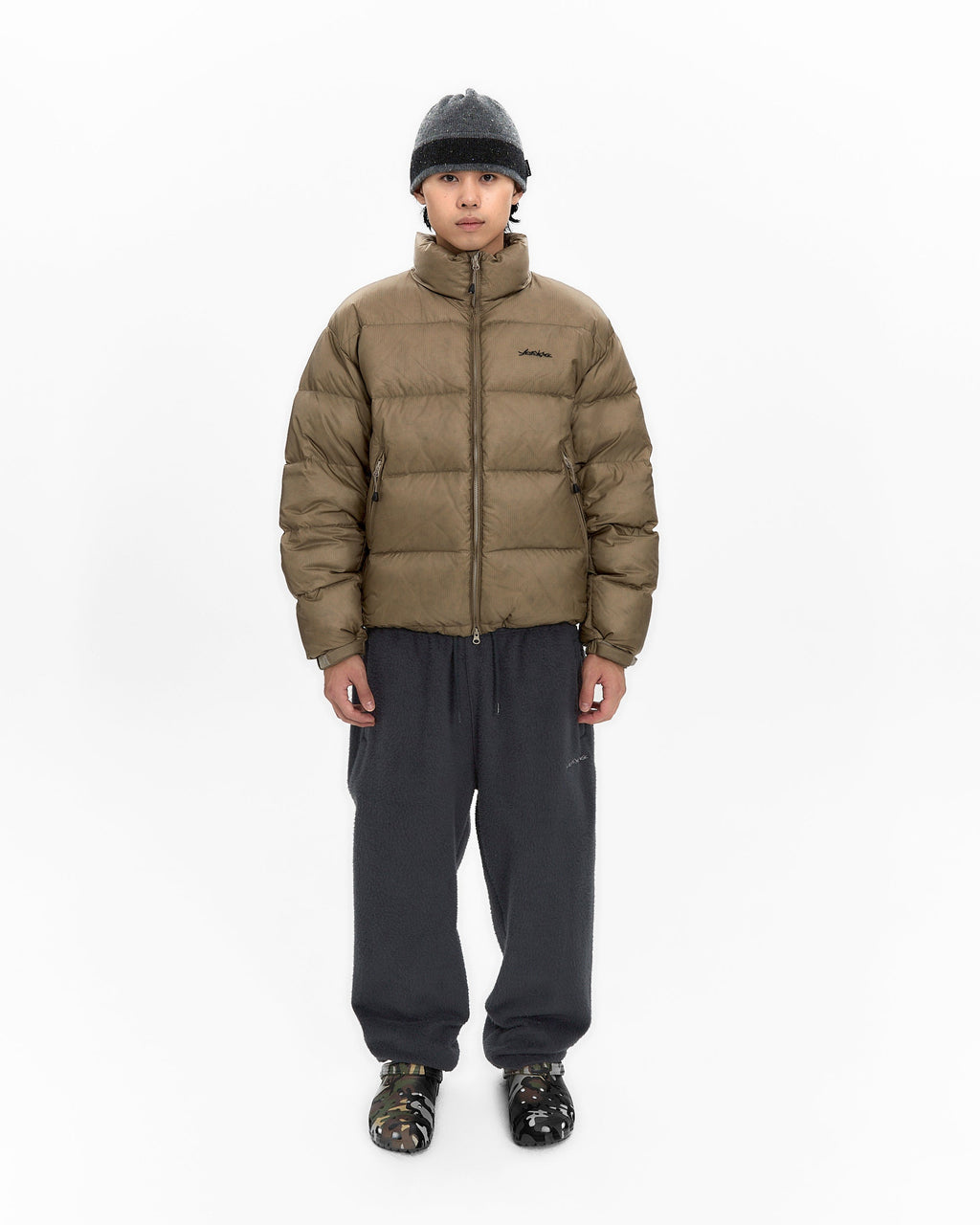 yeseyesee - 5B Fond Down Jacket (Greige) product image 13 | TRAB K-Fashion Australia
