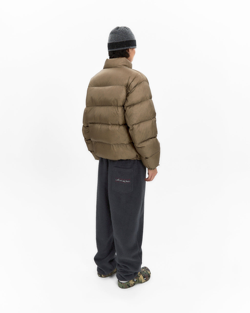 yeseyesee - 5B Fond Down Jacket (Greige) product image 14 | TRAB K-Fashion Australia