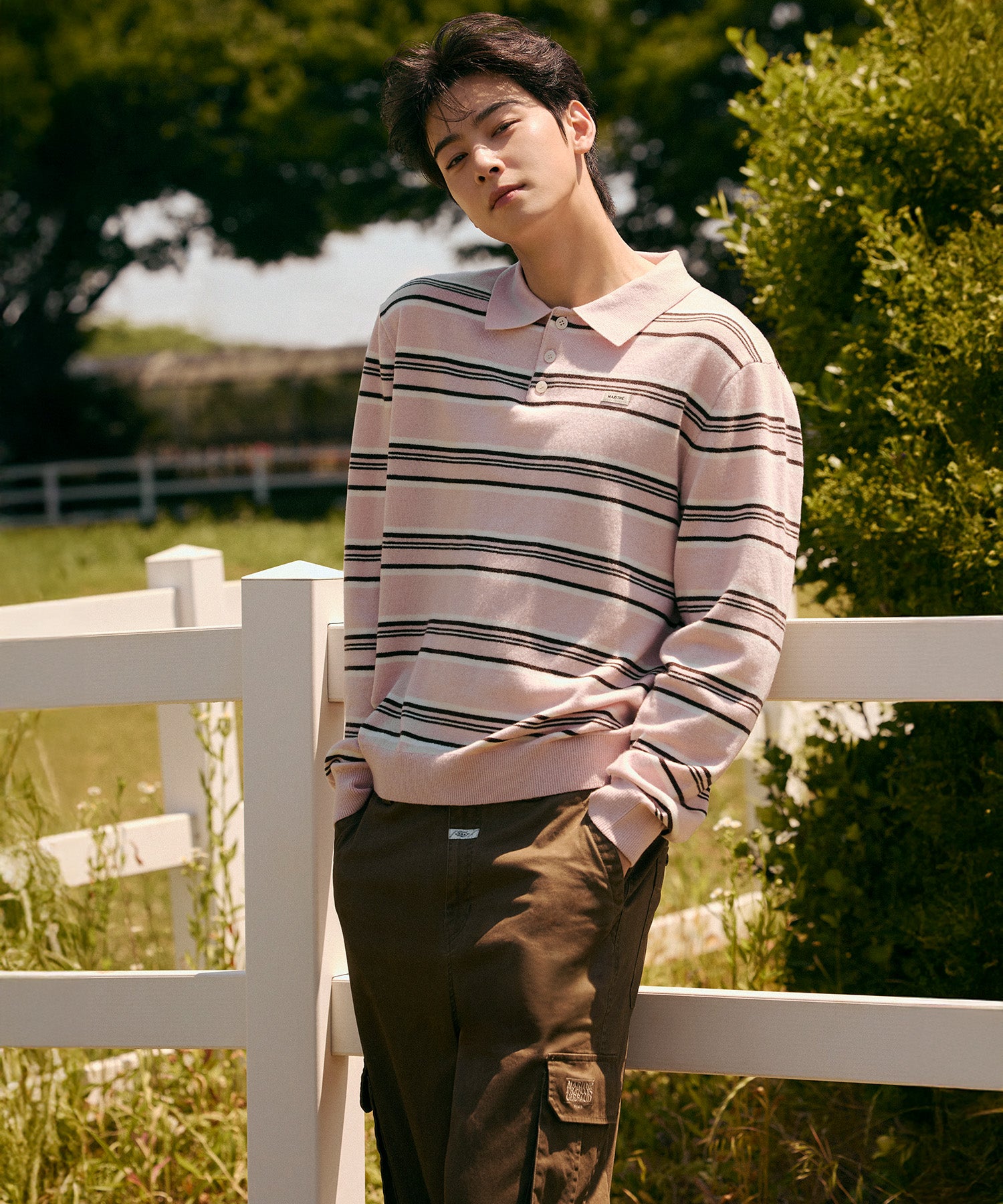 Marithe & Francois Girbaud - Washed Cargo Pants (Khaki) product image 2 | TRAB K-Fashion Australia