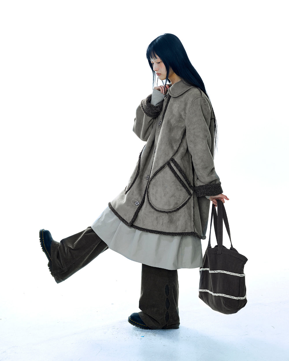 Coyseio - Moko Reversible Tote Bag (Brown) product image 5 | TRAB K-Fashion Australia