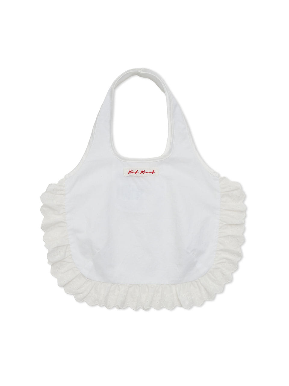 Mardi Mercredi - Sheer Cotton Bag Frill (White) product image 1 | TRAB K-Fashion Australia