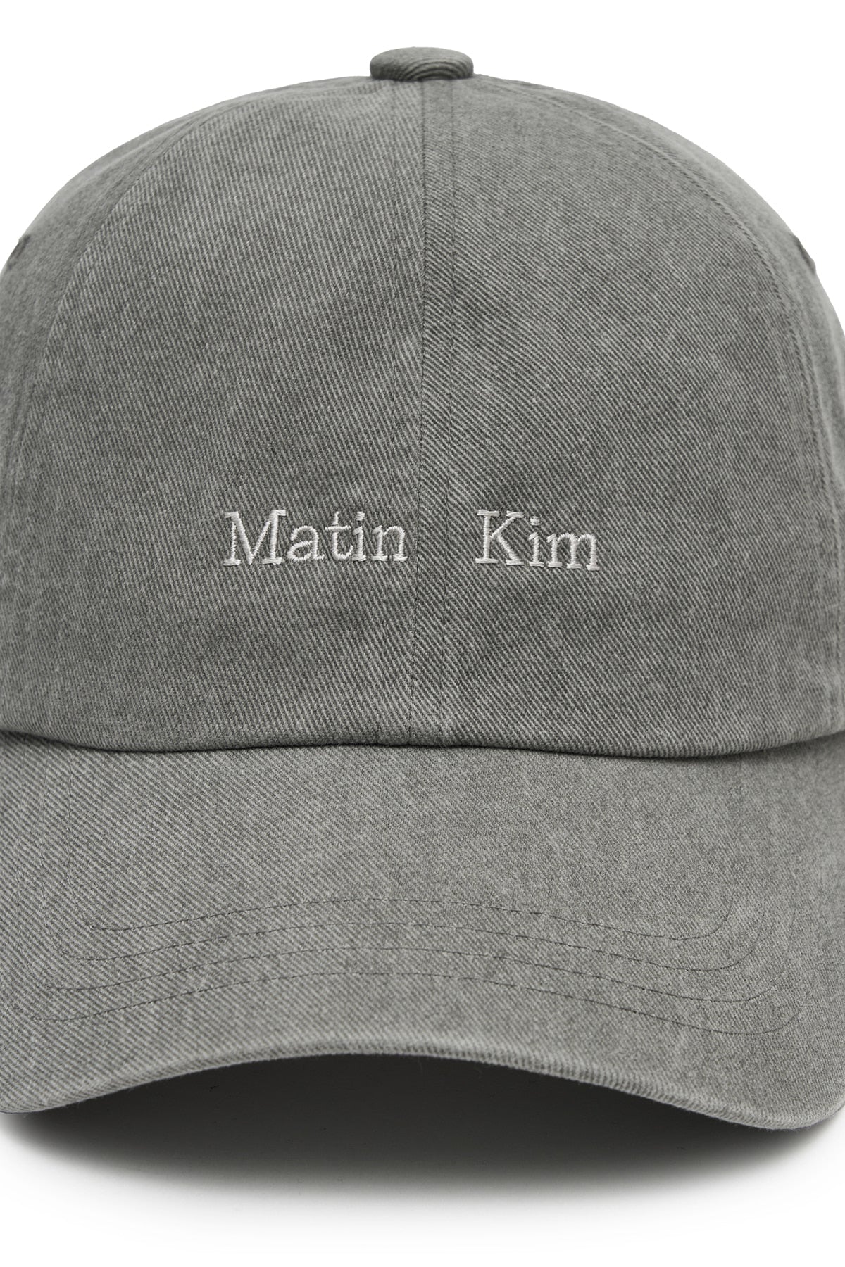 Matin Kim - Matin Mini Classic Logo Ball Cap (Light Khaki) product image 4 | TRAB K-Fashion Australia