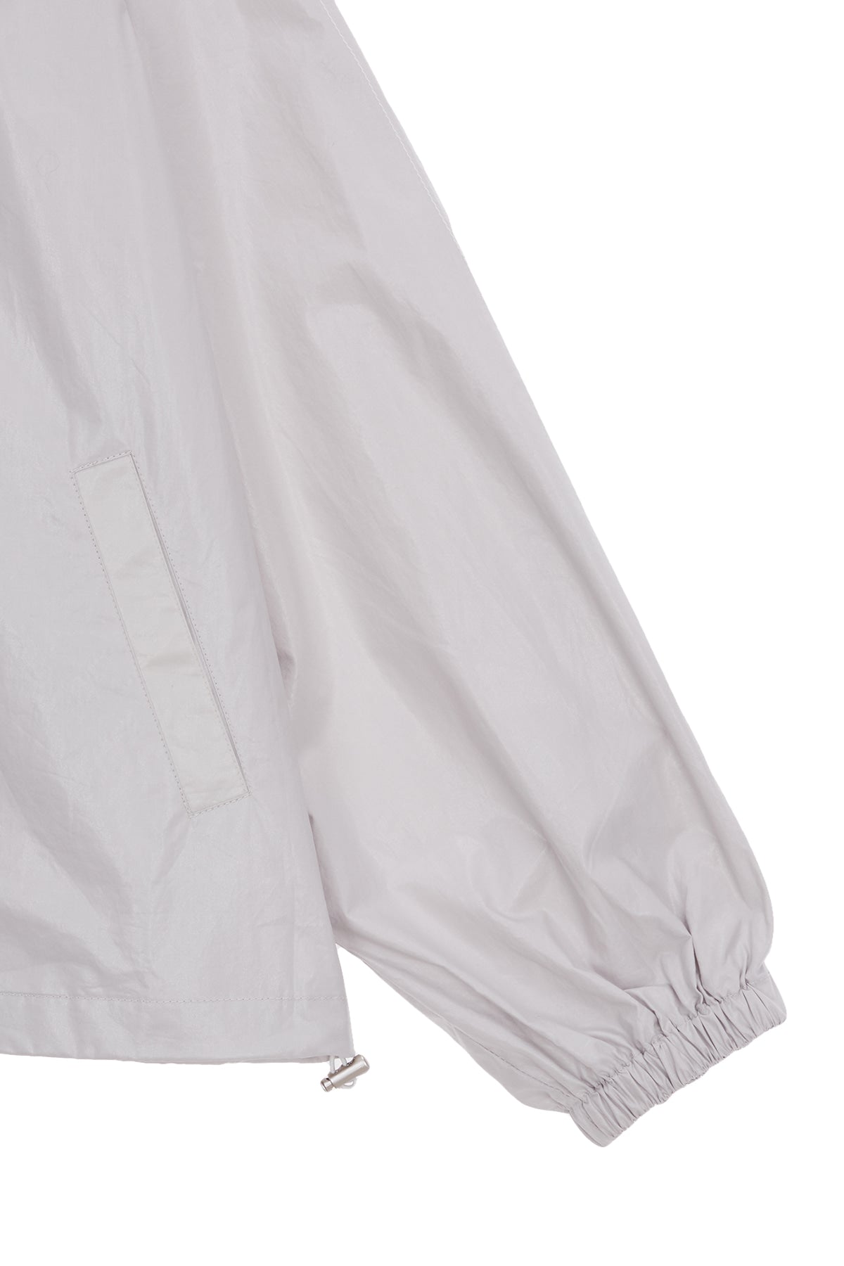 Matin Kim - Matin Kim Logo Coating Jumper (Grey) product image 4 | TRAB K-Fashion Australia