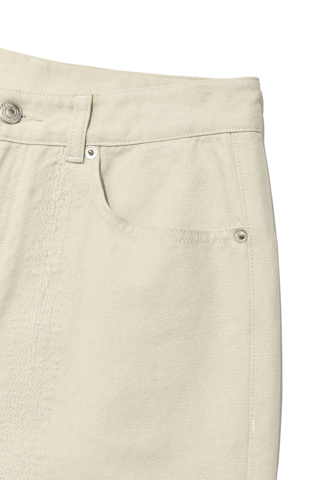 Matin Kim - Stitch Point Washed Cotton Pants (Cream) product image 4 | TRAB K-Fashion Australia