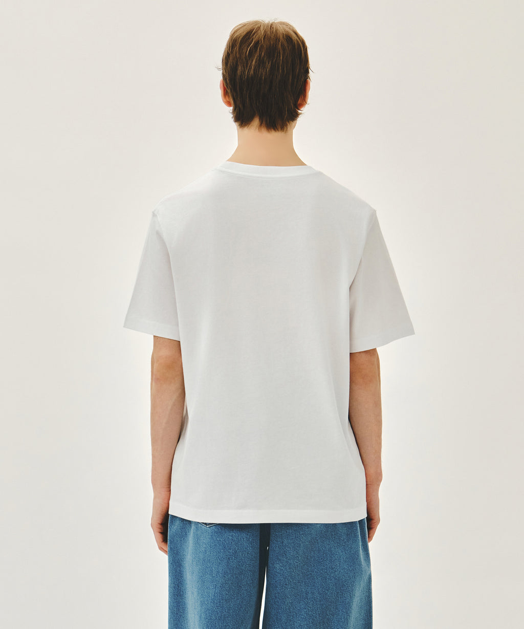 Marithe & Francois Girbaud - 3pack Lettering Logo Tee (White) product image 4 | TRAB K-Fashion Australia