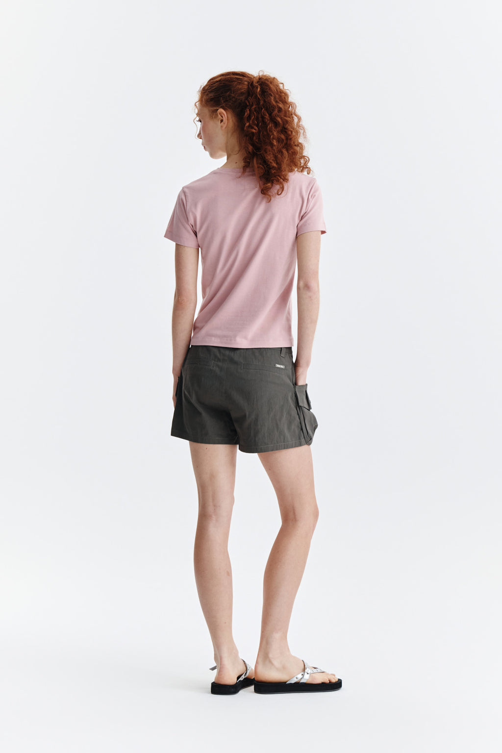 Matin Kim - Patchwork Graphic Printing Logo Top (Pink) product image 10 | TRAB K-Fashion Australia