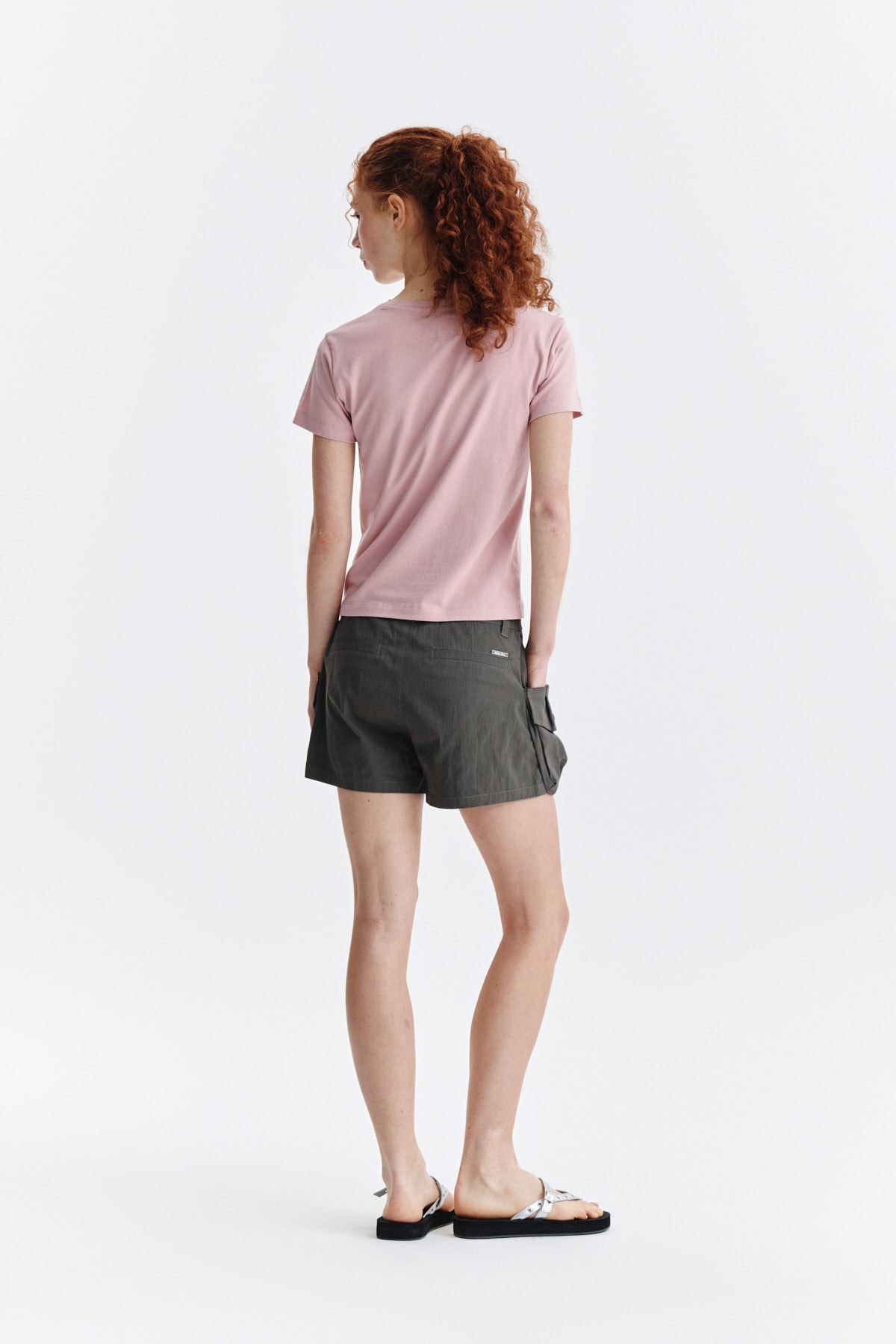 Matin Kim - Patchwork Graphic Printing Logo Top (Pink) product image 10 | TRAB K-Fashion Australia