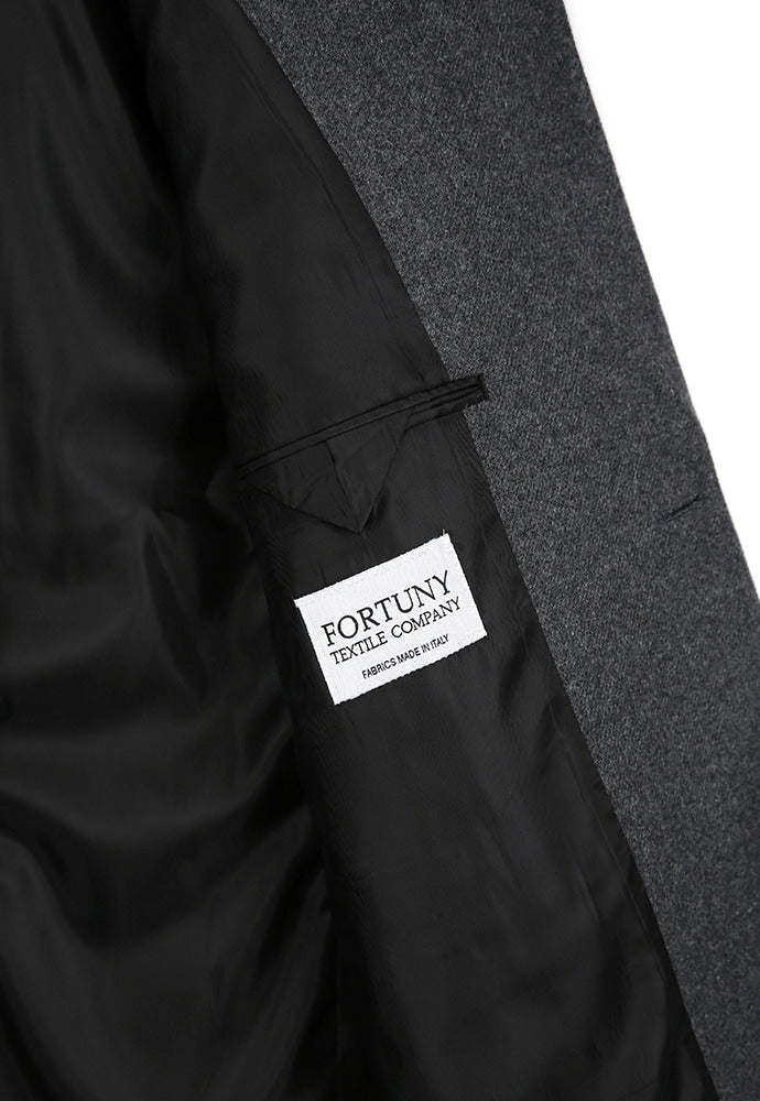 Tonywack - Italian Wool Flannel Twill Blazer (Italian Fabric) (Grey) product image 9 | TRAB K-Fashion Australia